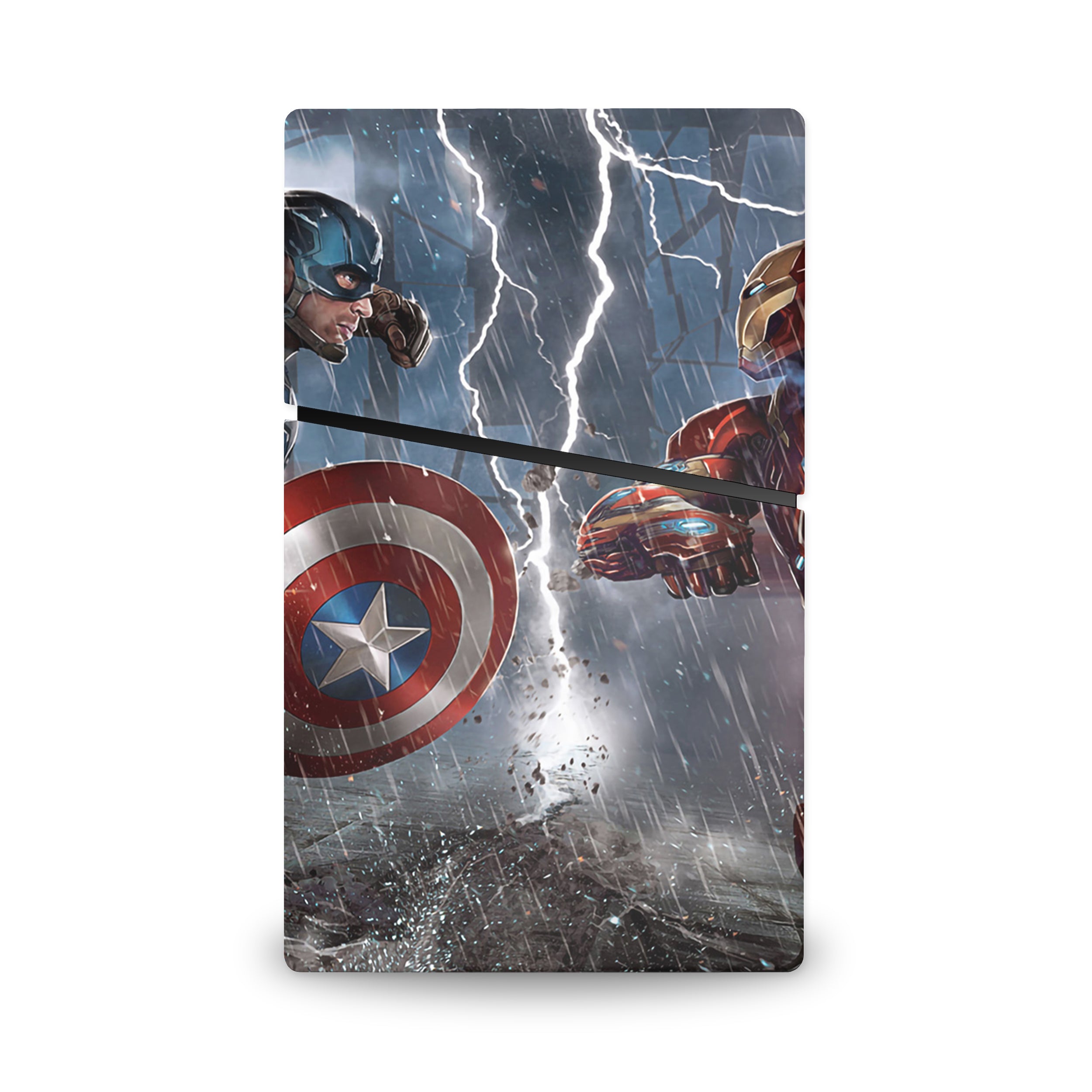 Freedom Vanguard v1 PS5 Slim Digital Skin - Comics-inspired design