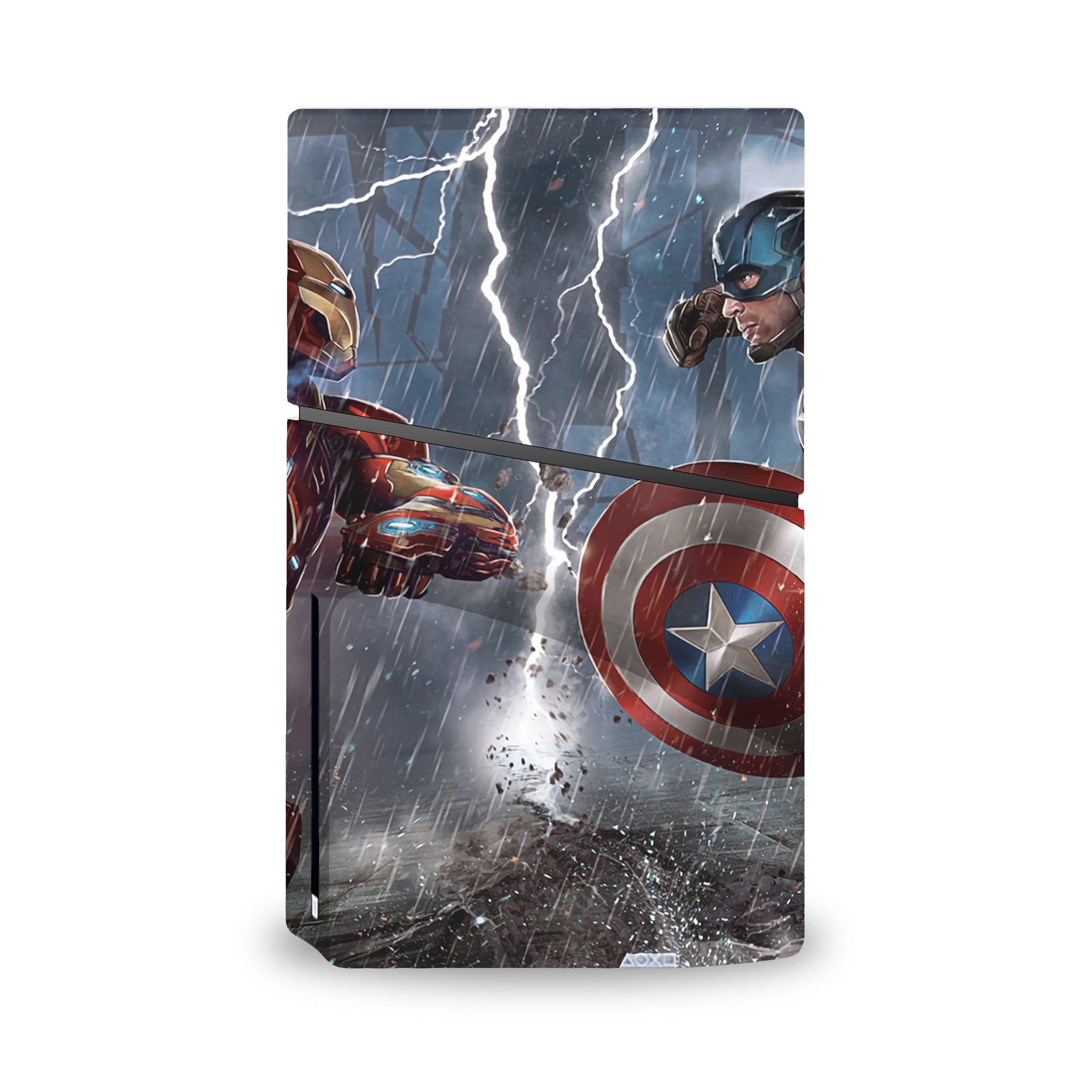 Freedom Vanguard v1 PS5 Slim Skin - Comics-inspired design