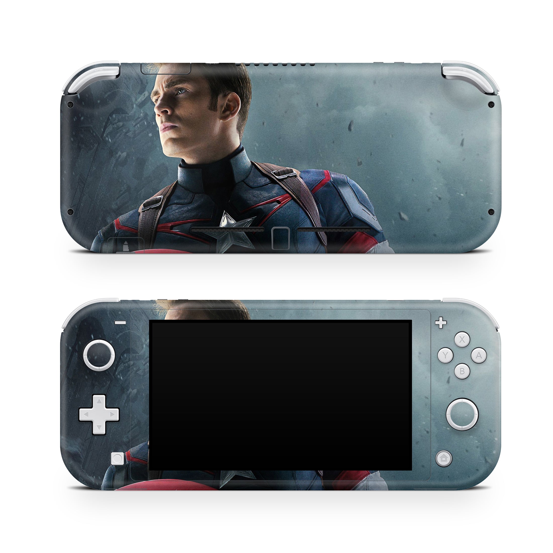 Freedom Vanguard v2 Nintendo Switch Lite Skin - Comics-inspired design