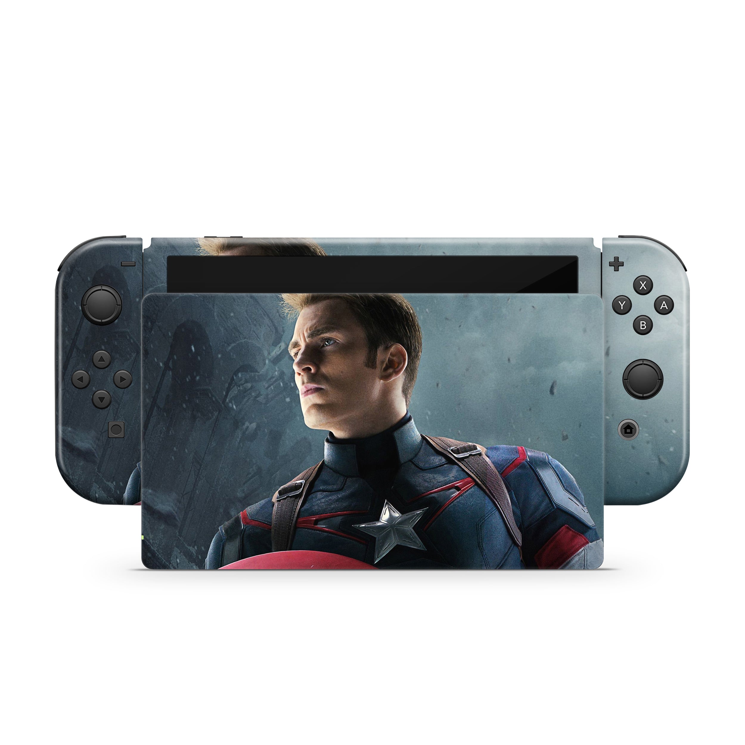 Freedom Vanguard v2 Nintendo Switch OLED Skin - Comics-inspired design