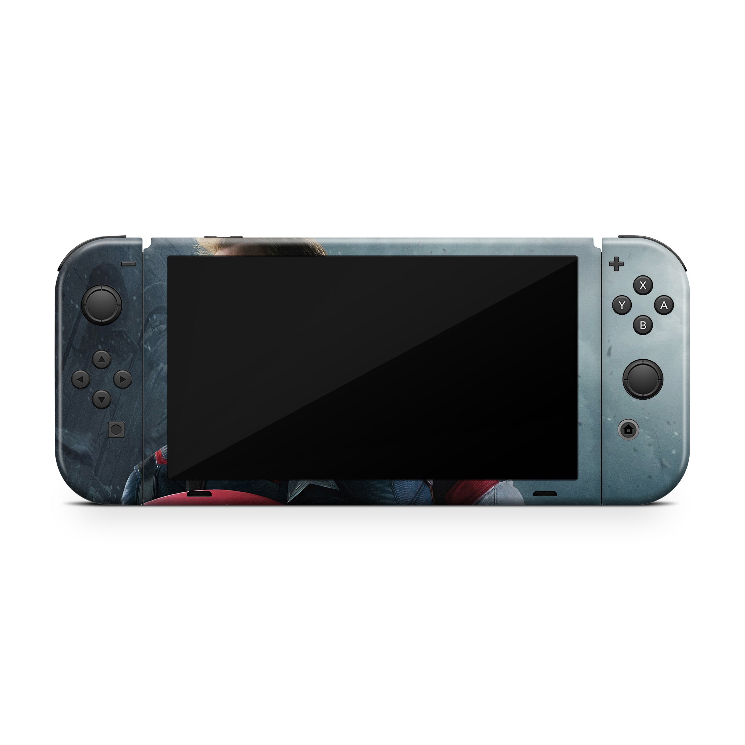 Freedom Vanguard v2 Nintendo Switch OLED Skin - Comics-inspired design