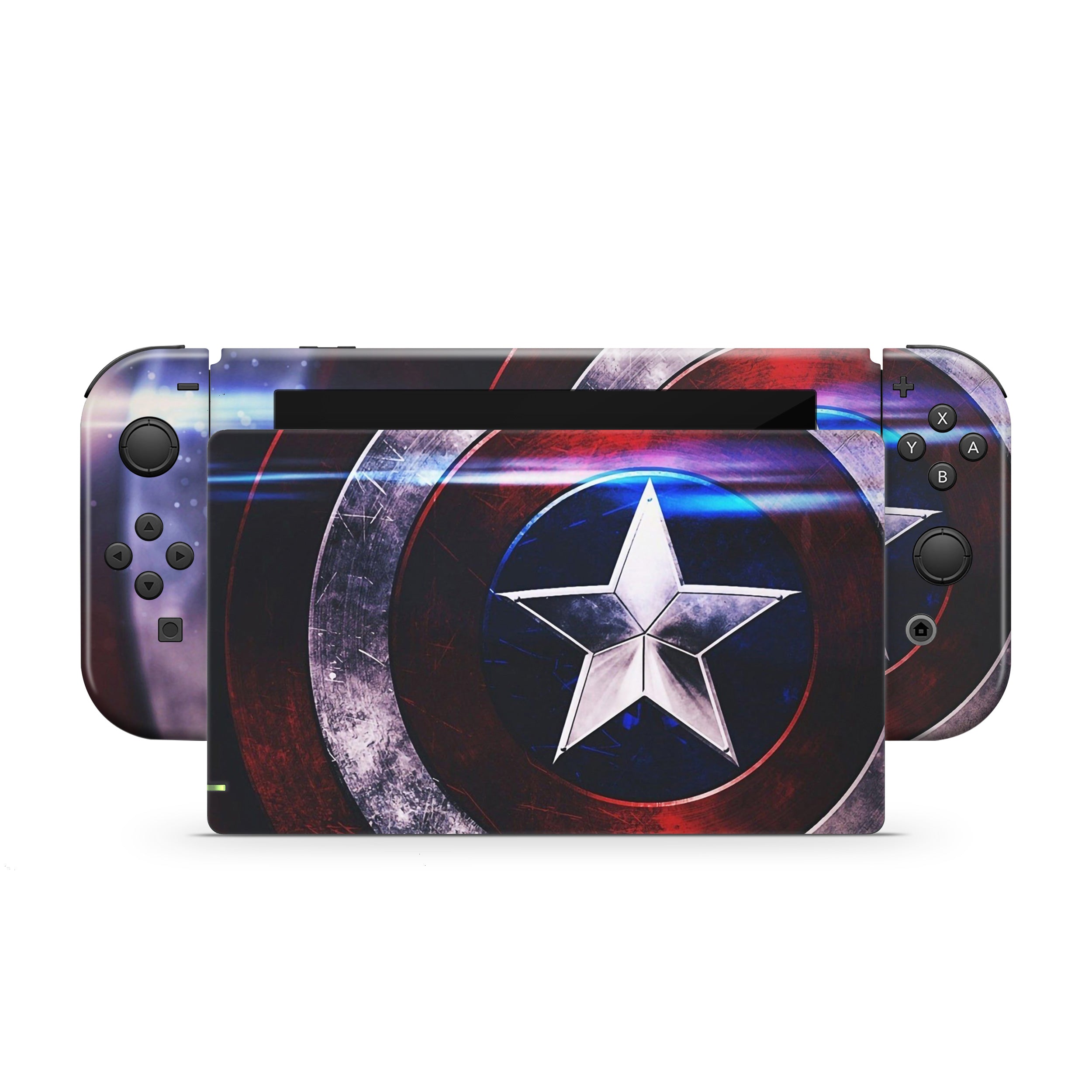 Freedom Vanguard v3 Nintendo Switch Skin - Comics-inspired design