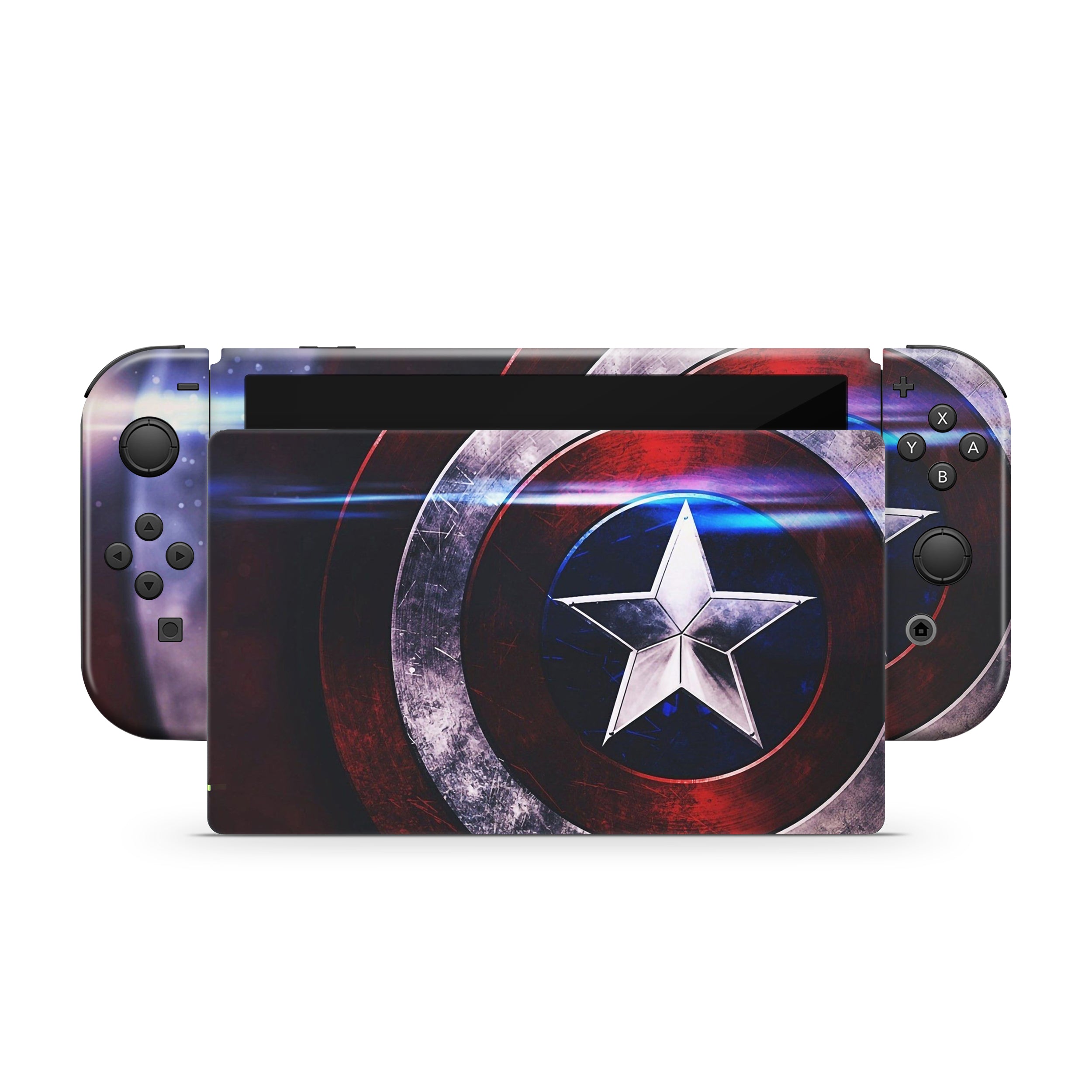 Freedom Vanguard v3 Nintendo Switch OLED Skin - Comics-inspired design