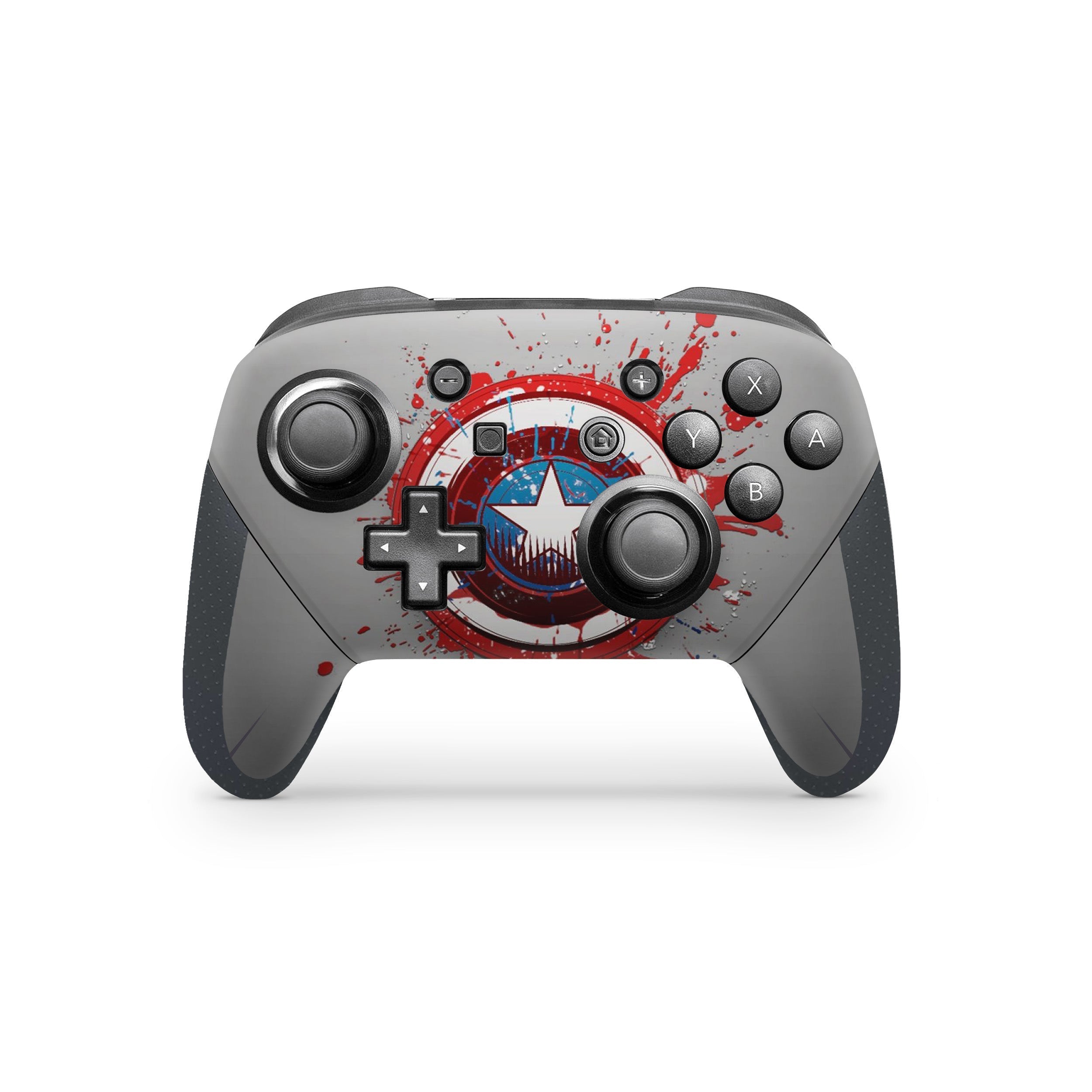 Freedom Vanguard v4 Nintendo Switch Pro Controller Skin - Comics-inspired design