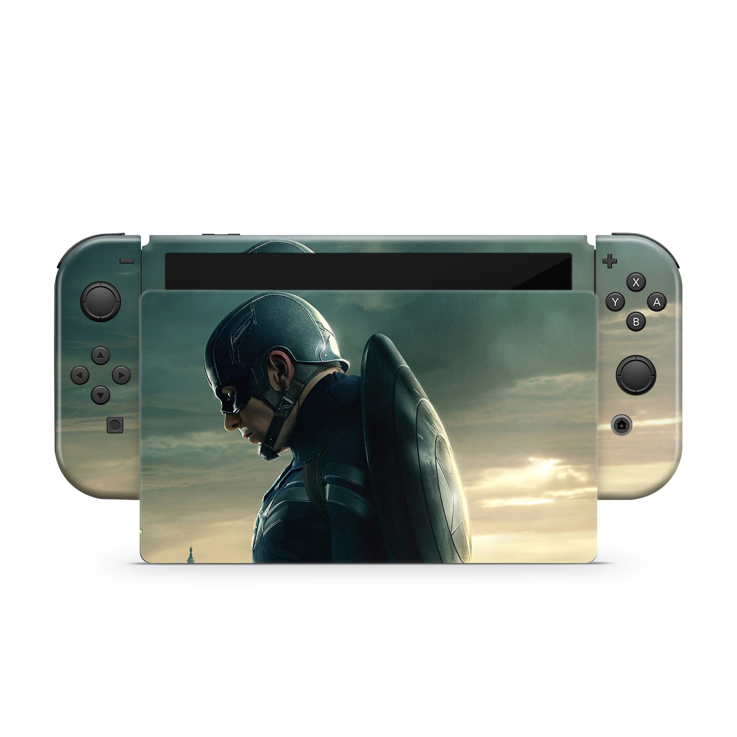 Freedom Vanguard v5 Nintendo Switch OLED Skin - Comics-inspired design