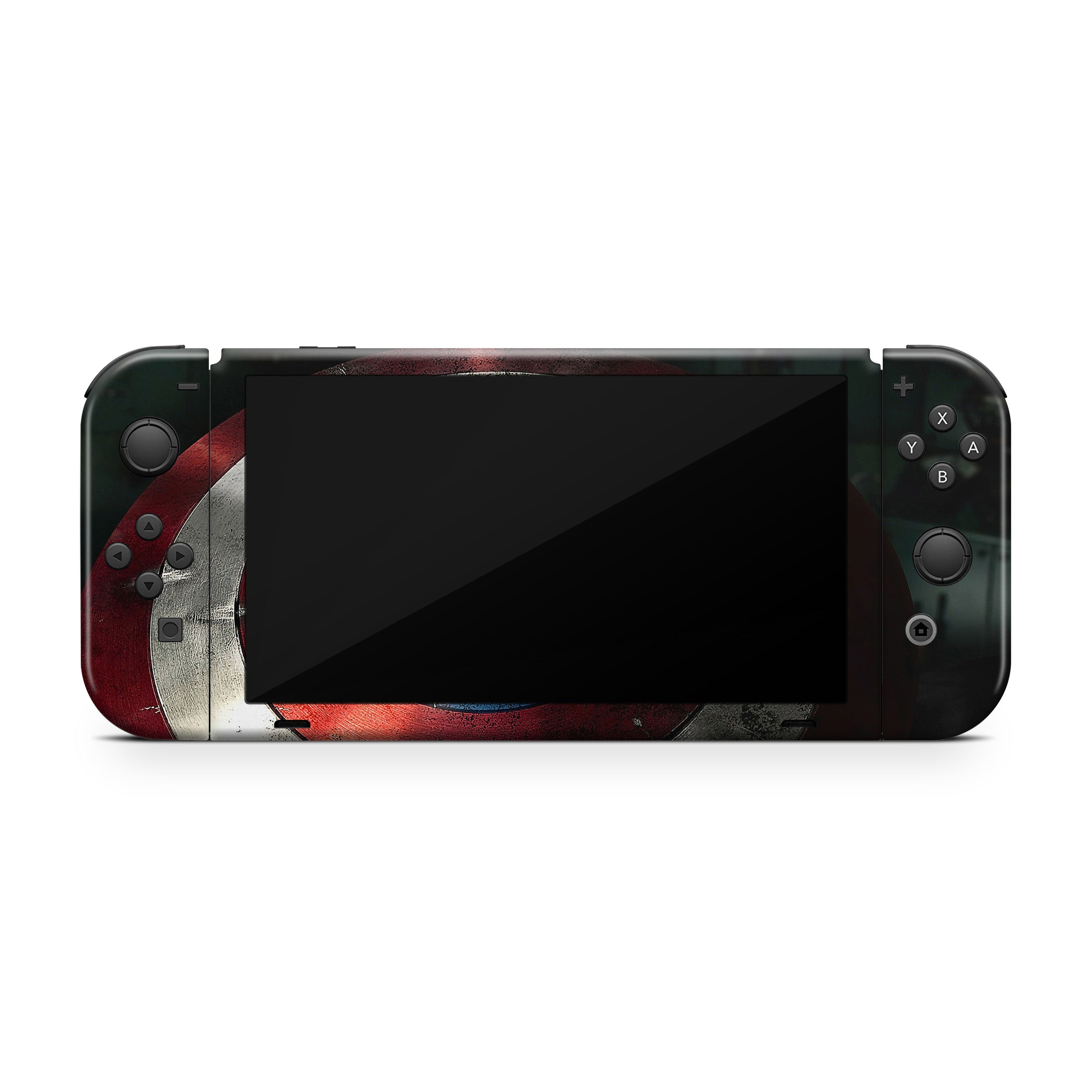 Freedom Vanguard v6 Nintendo Switch OLED Skin - Comics-inspired design
