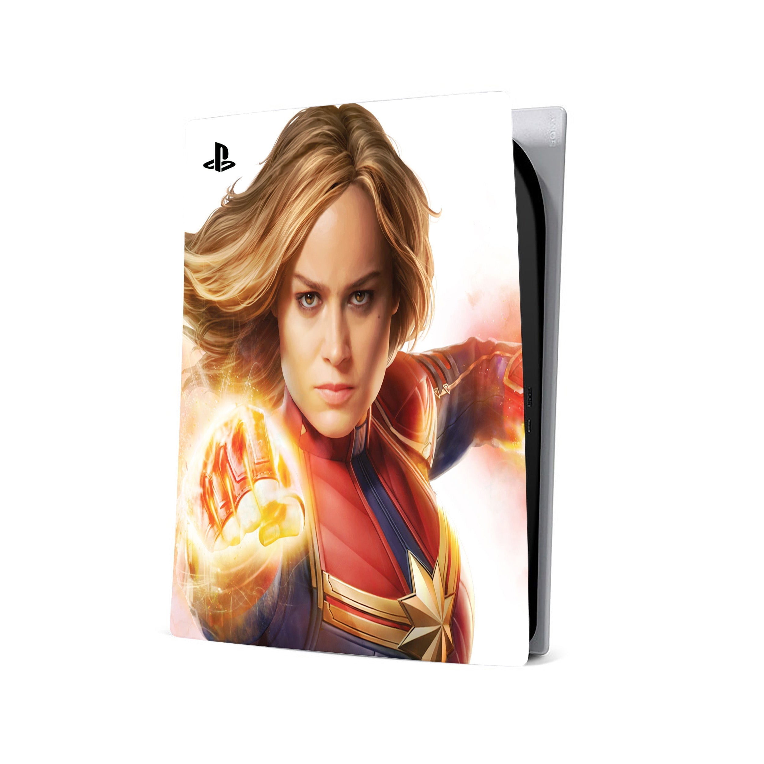 Galactic Champion v1 PS5 Skin - Comics-inspired design