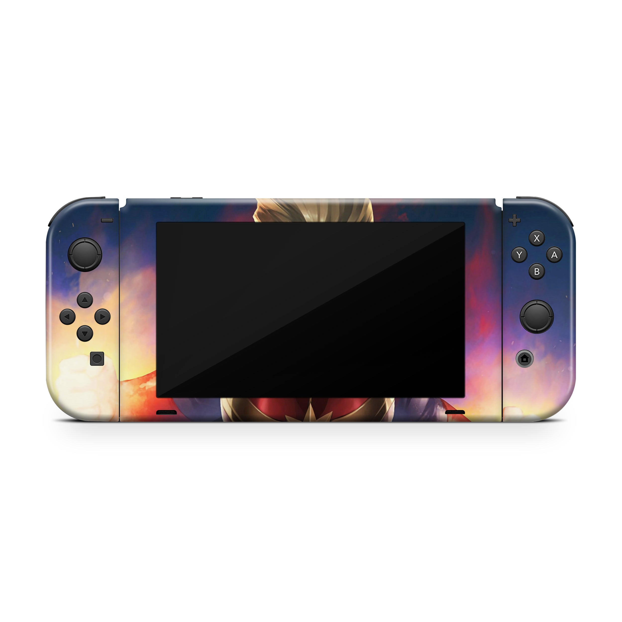 Galactic Champion v2 Nintendo Switch Skin - Comics-inspired design