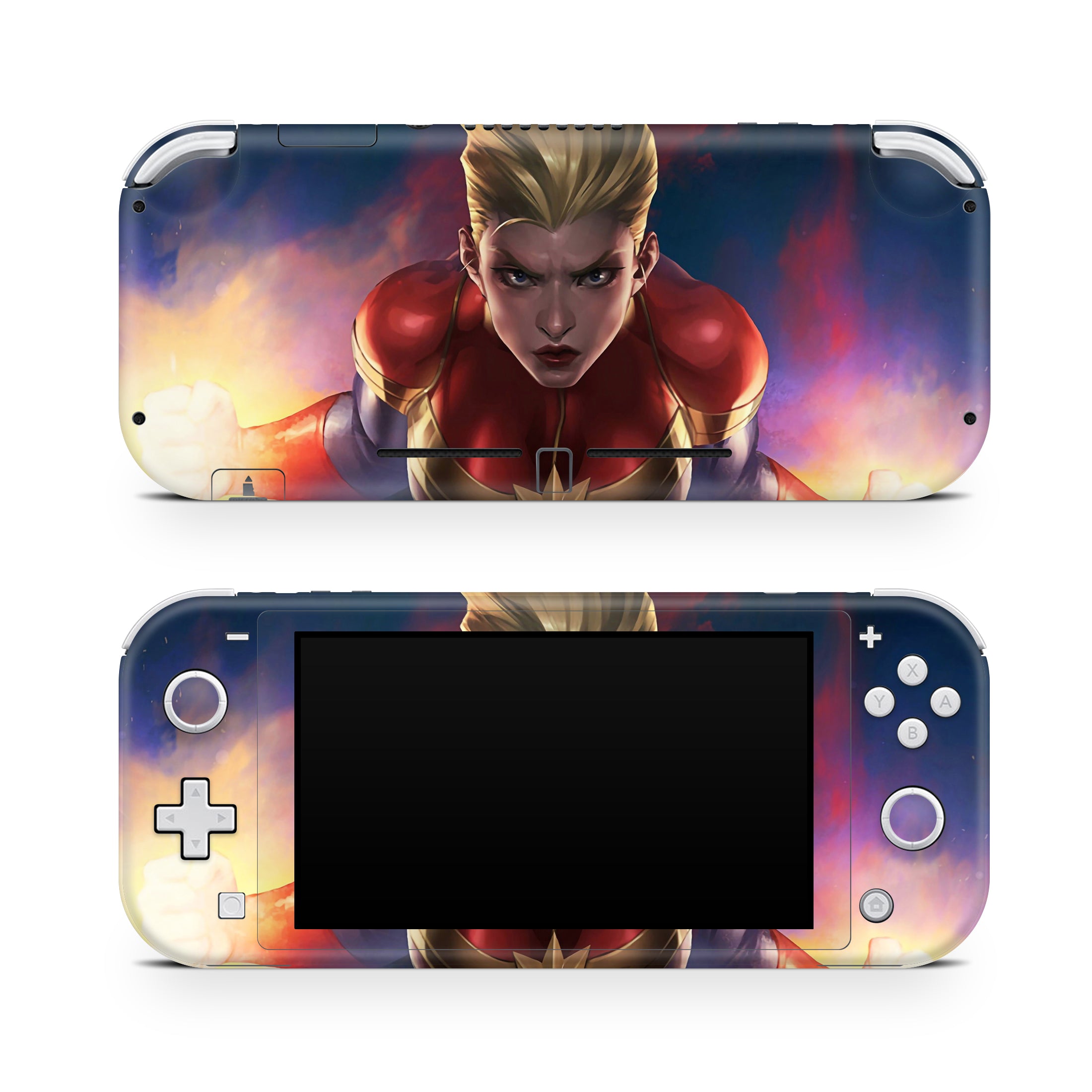 Galactic Champion v2 Nintendo Switch Lite Skin - Comics-inspired design