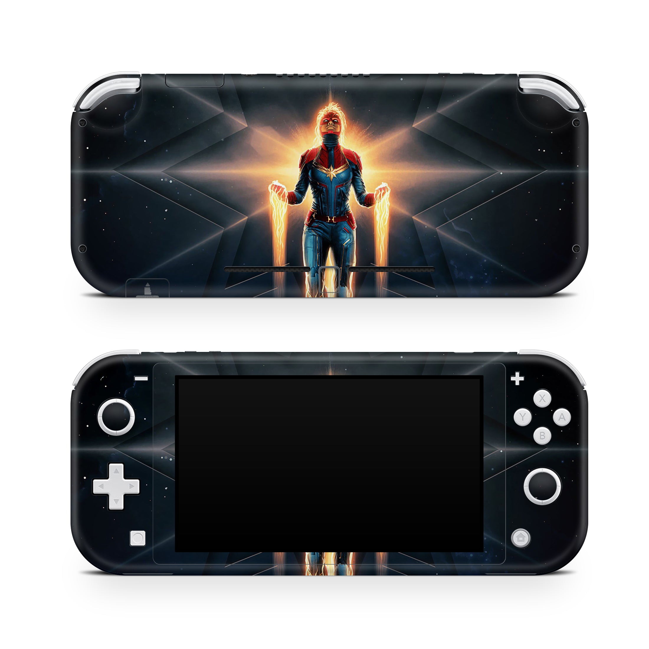 Galactic Champion v4 Nintendo Switch Lite Skin - Comics-inspired design