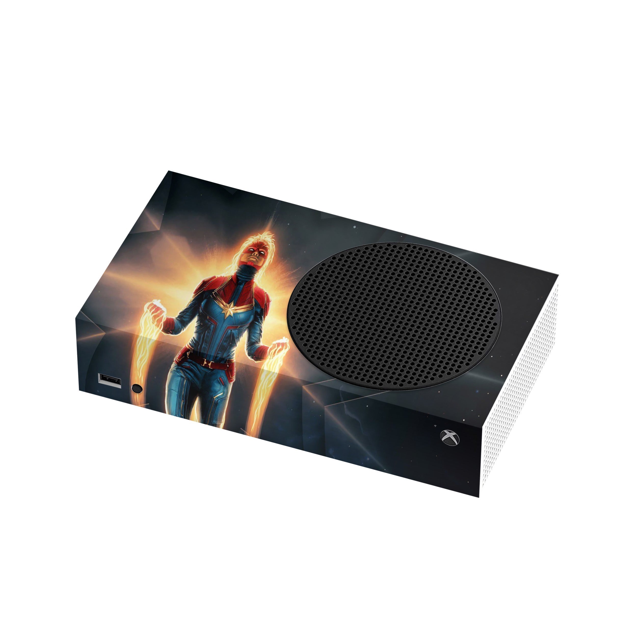 Galactic Champion v4 Xbox Series S Skin - Comics-inspired design