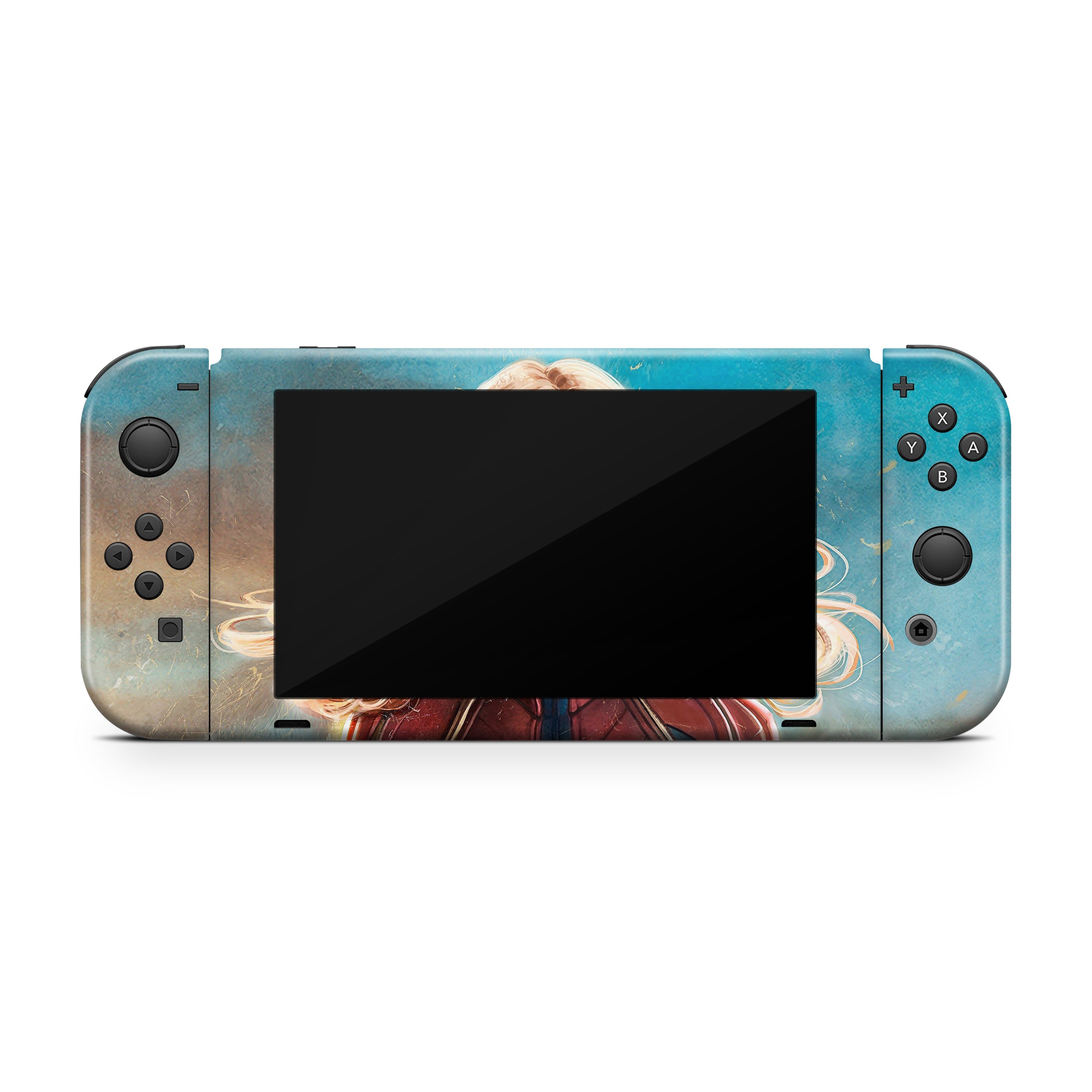 Galactic Champion v5 Nintendo Switch Skin - Comics-inspired design