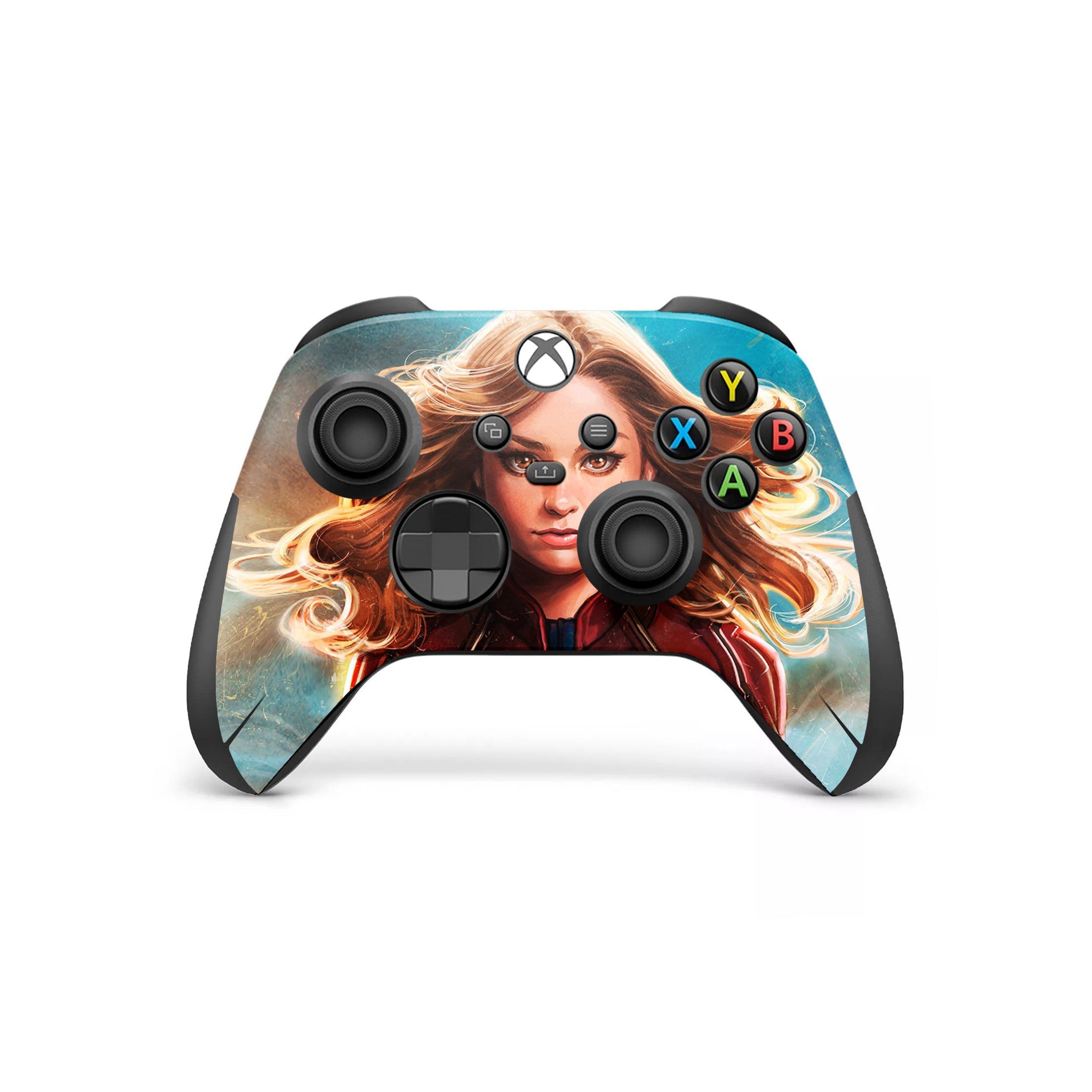 Galactic Champion v5 Xbox Series Controller Skin - Comics-inspired design