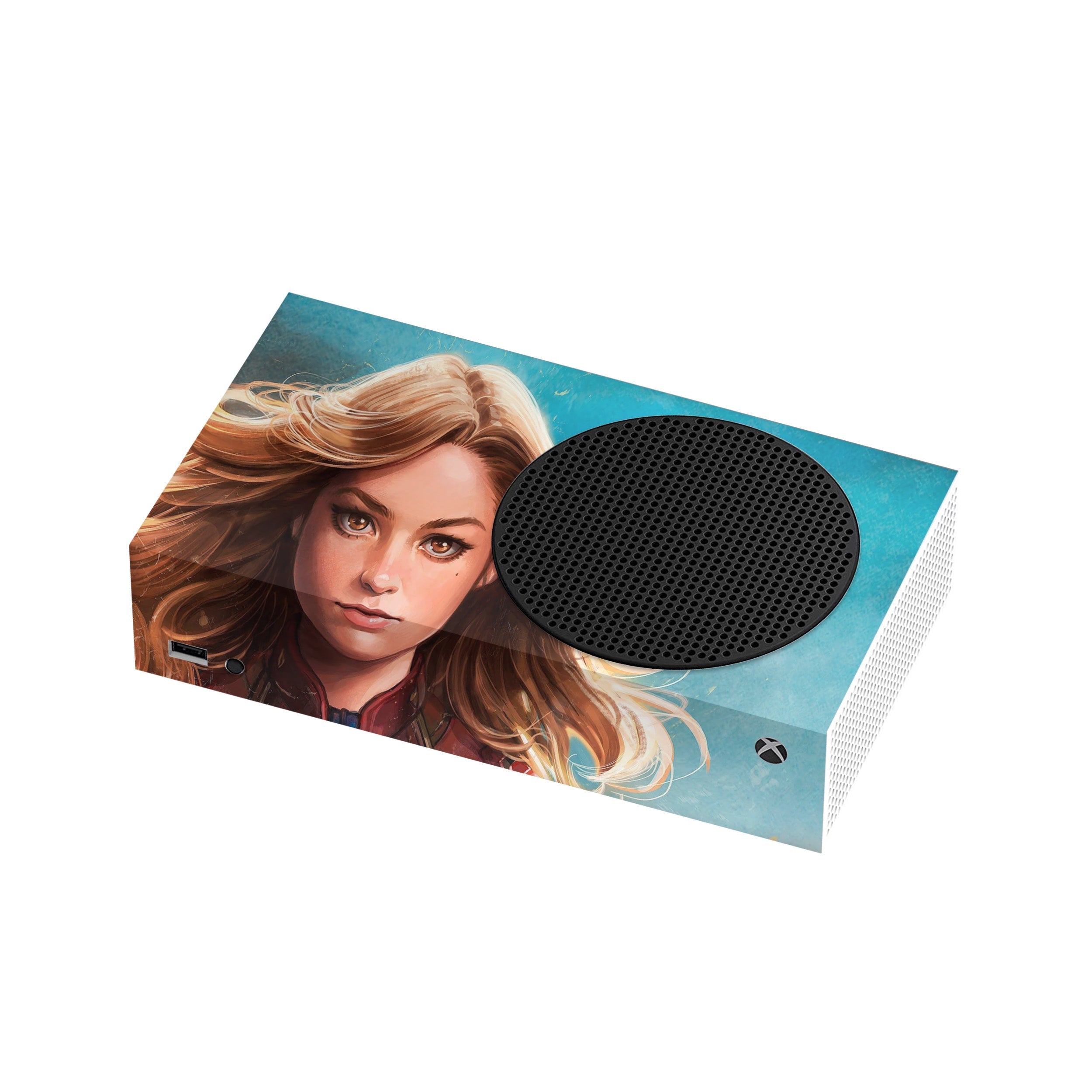 Galactic Champion v5 Xbox Series S Skin - Comics-inspired design