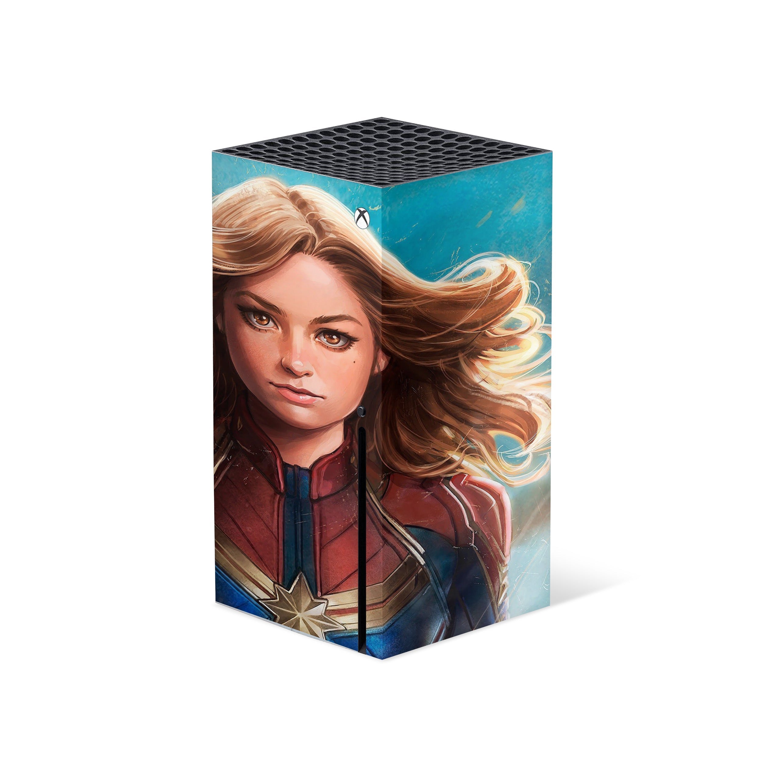 Galactic Champion v5 Xbox Series X Skin - Comics-inspired design