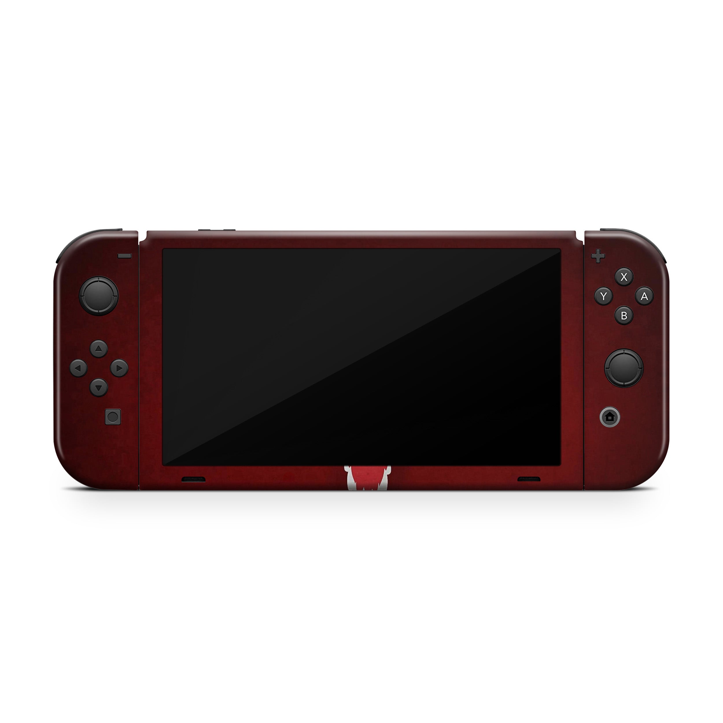 Crimson Terror v3 Nintendo Switch OLED Skin - Comics-inspired design
