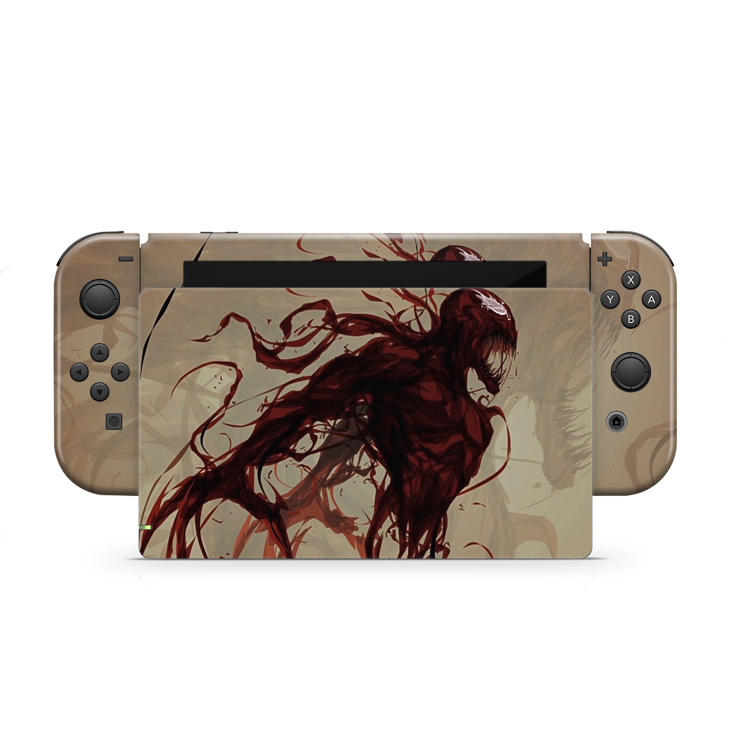 Crimson Terror v5 Nintendo Switch Skin - Comics-inspired design