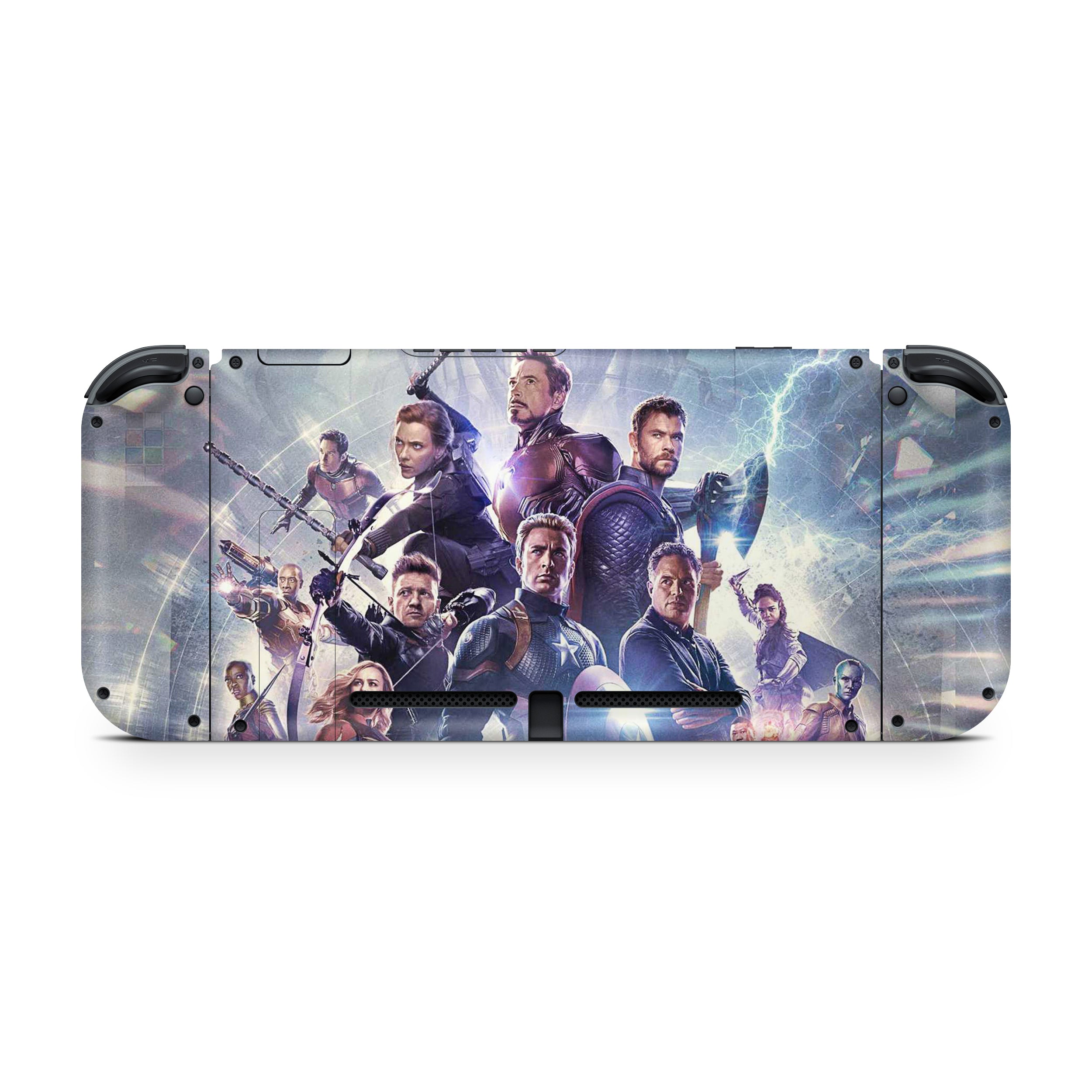 Multiverse Sentinels v1 Nintendo Switch Skin - Comics-inspired design