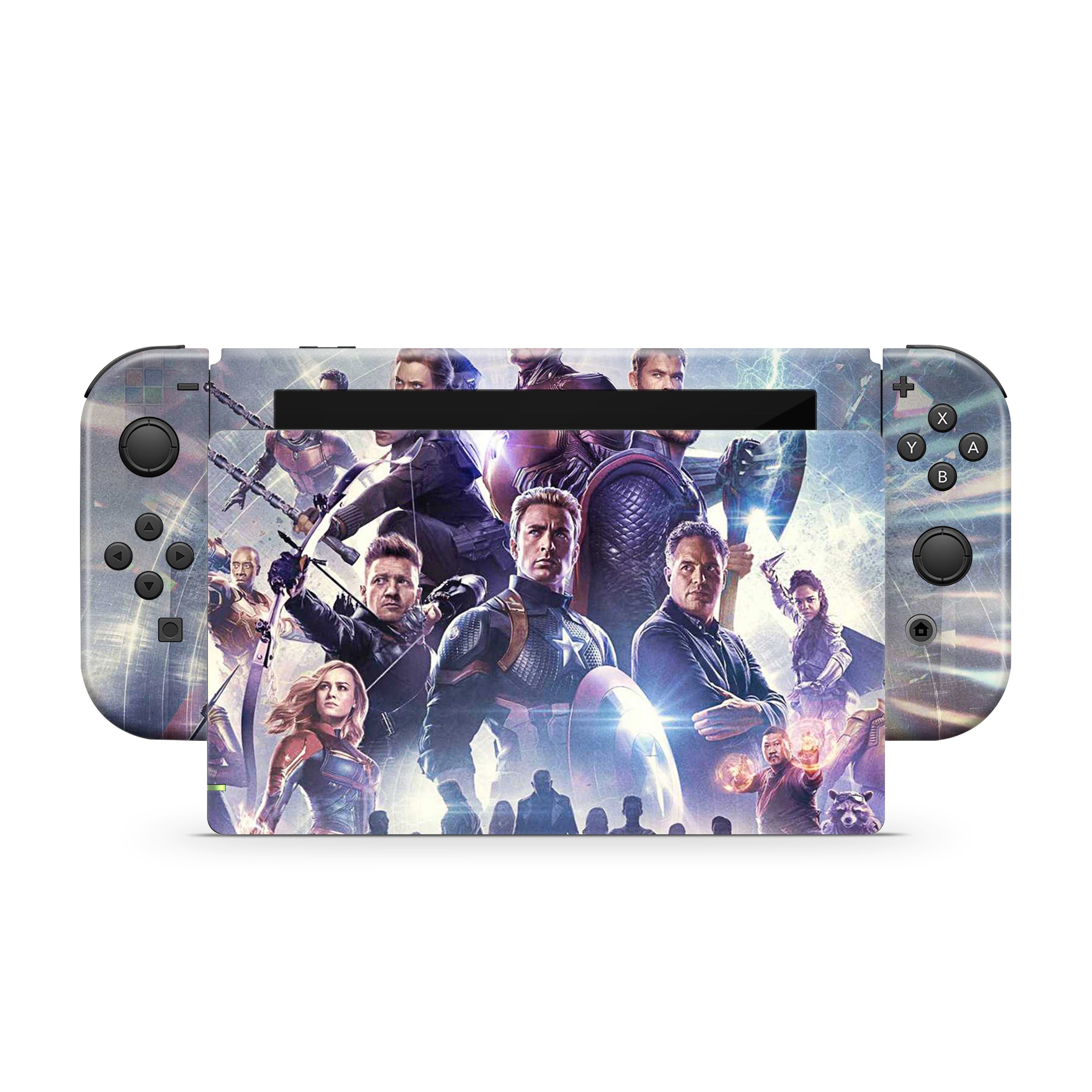 Multiverse Sentinels v1 Nintendo Switch Skin - Comics-inspired design