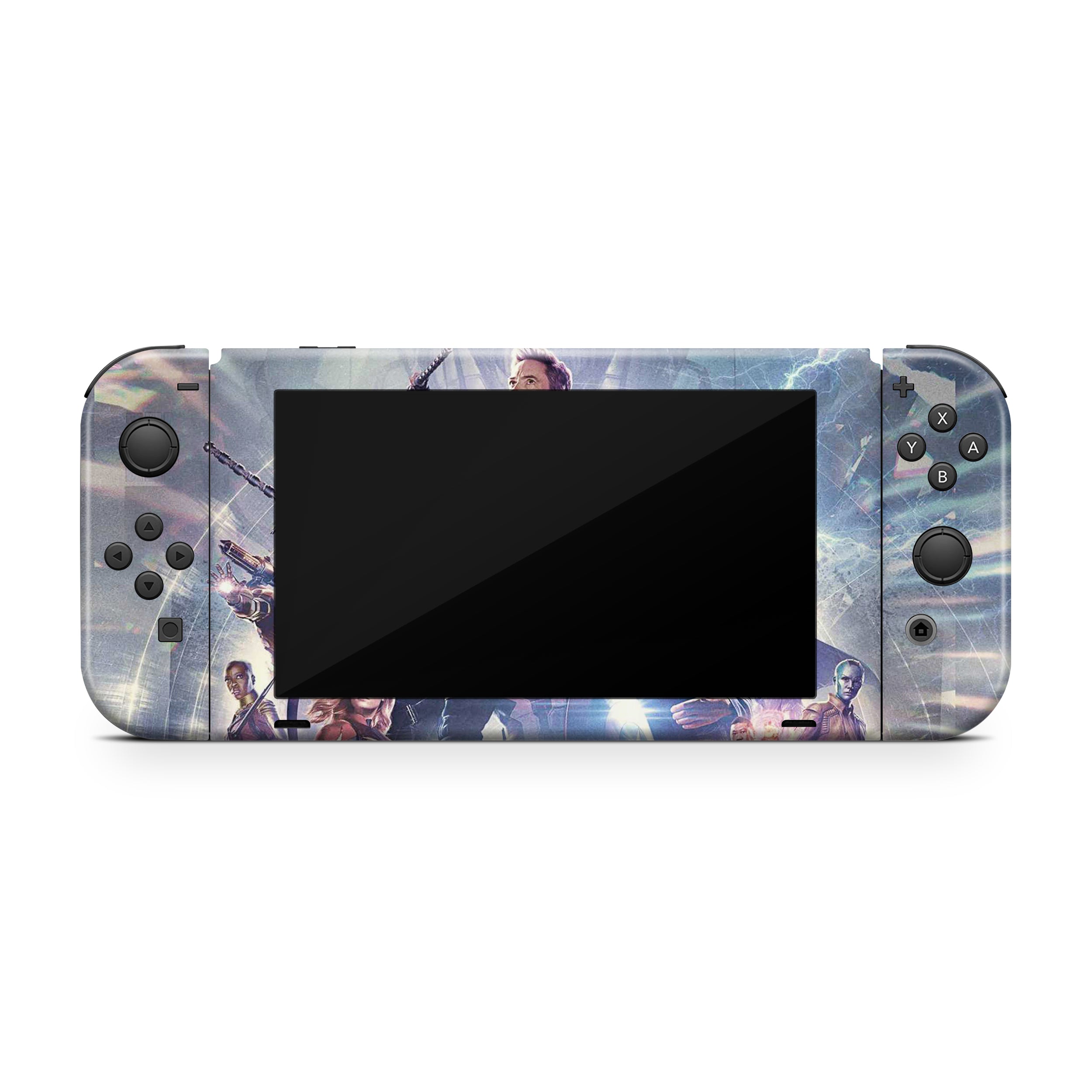 Multiverse Sentinels v1 Nintendo Switch Skin - Comics-inspired design