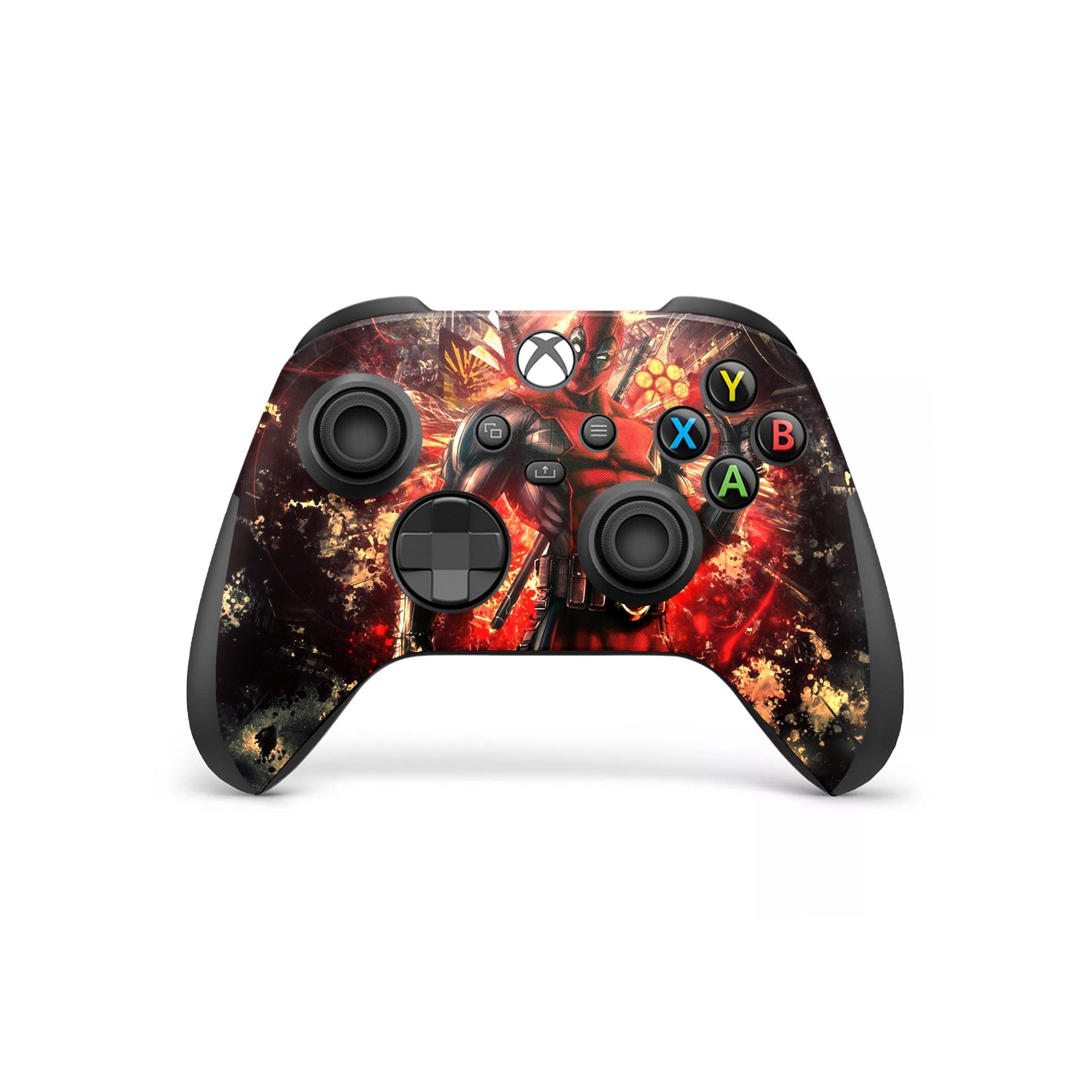 Rogue Merc v2 Xbox Series Controller Skin - Comics-inspired design