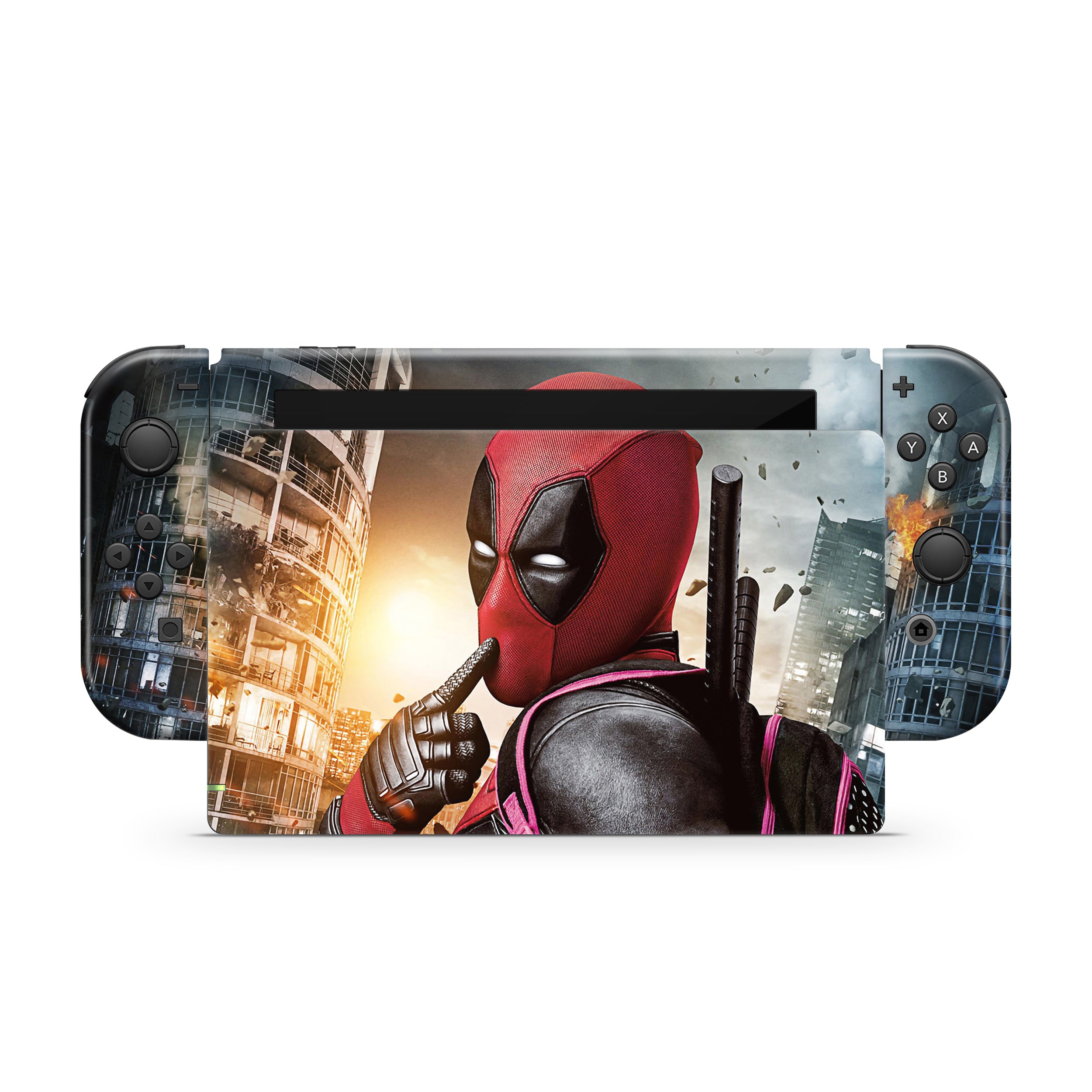 Rogue Merc v4 Nintendo Switch Skin - Comics-inspired design