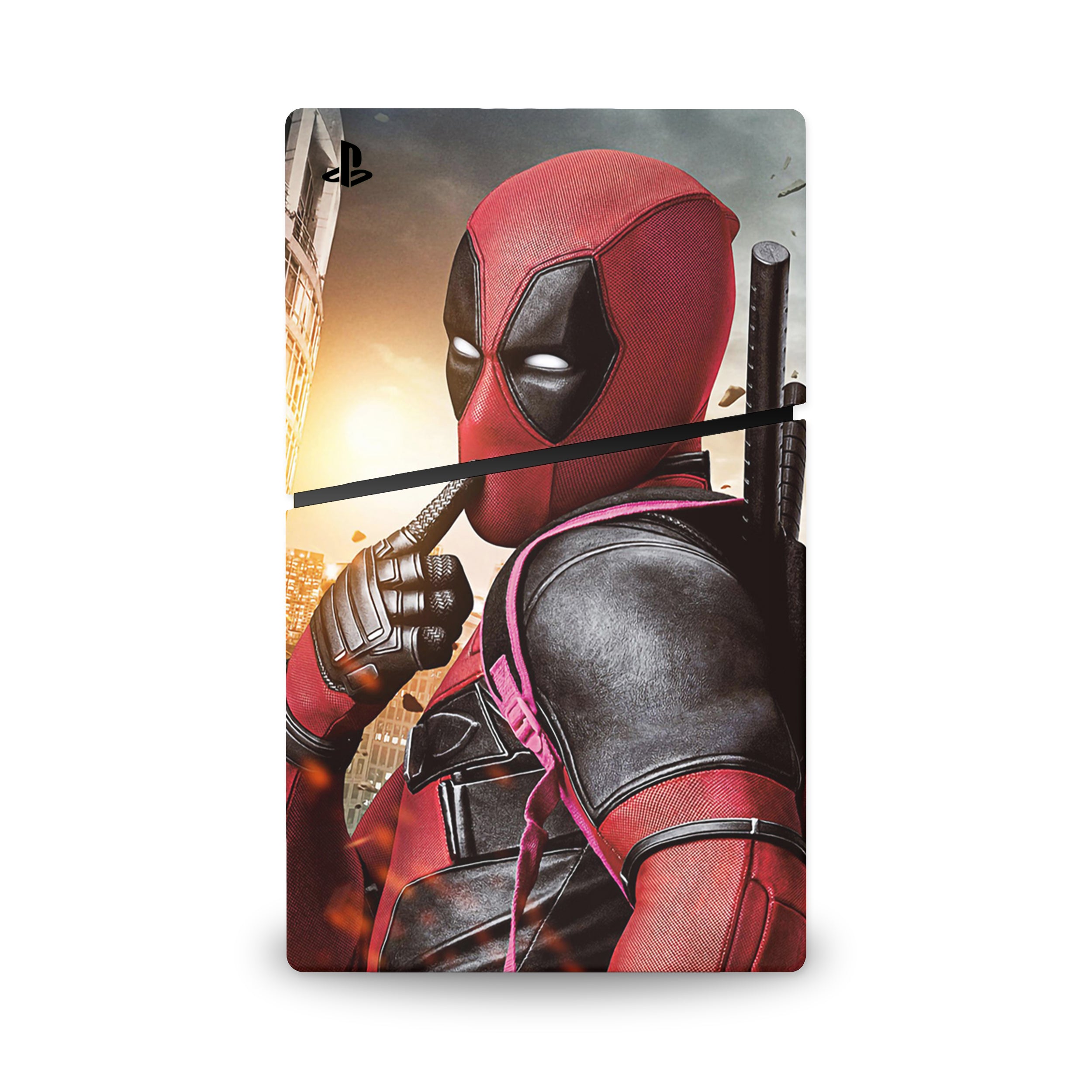 Rogue Merc v4 PS5 Slim Skin - Comics-inspired design