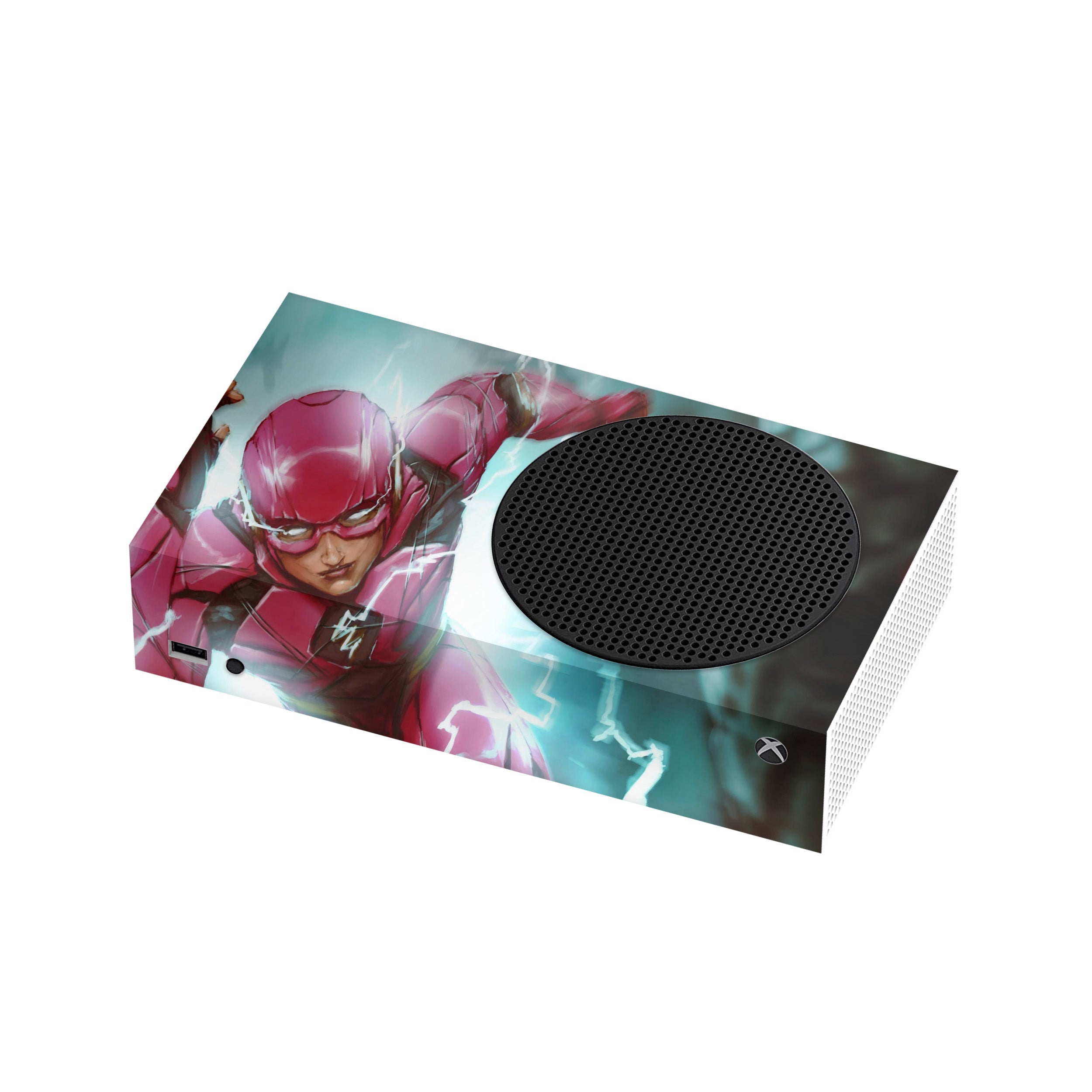 Red Velocity v1 Xbox Series S Skin - Comics-inspired design
