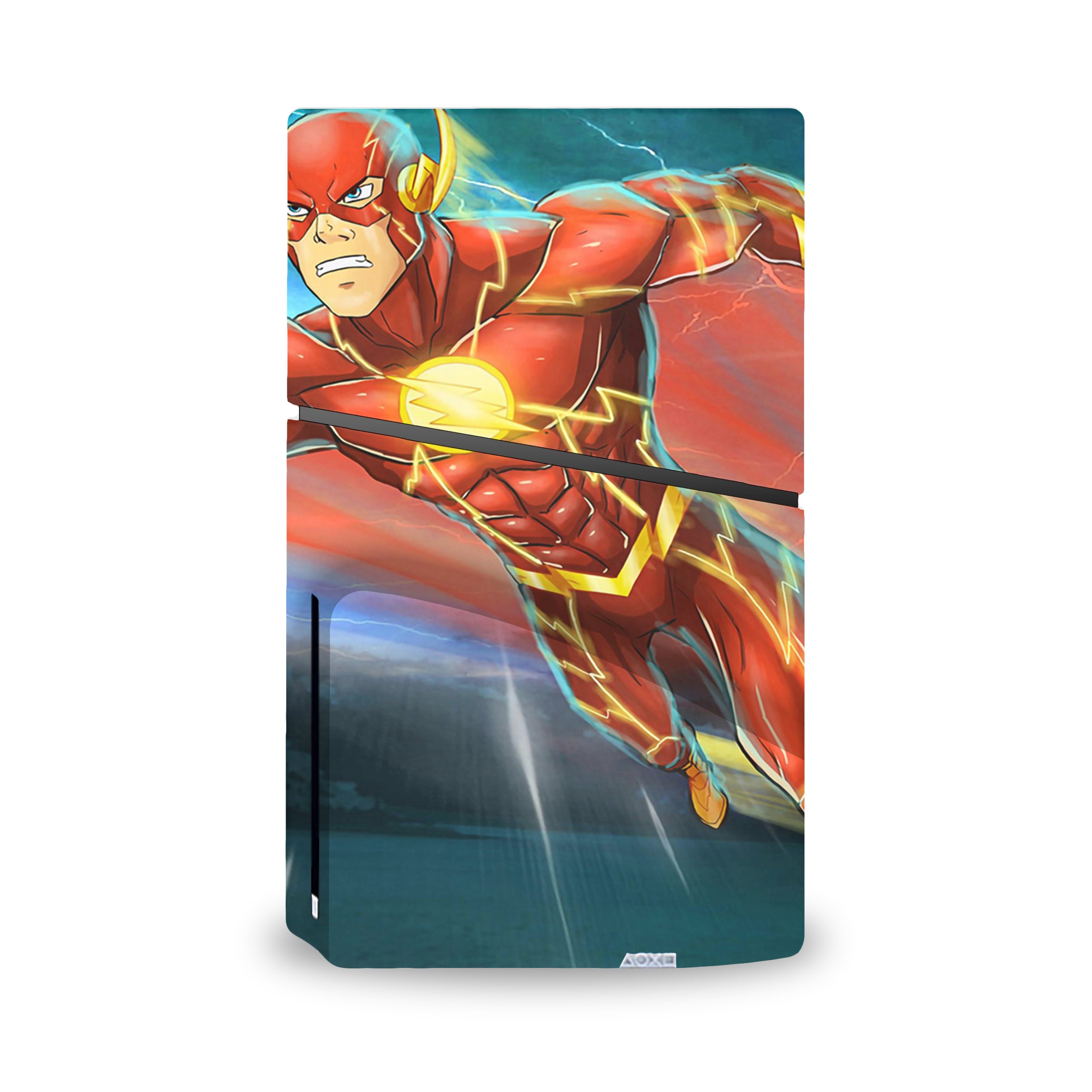 Red Velocity v2 PS5 Slim Skin - Comics-inspired design