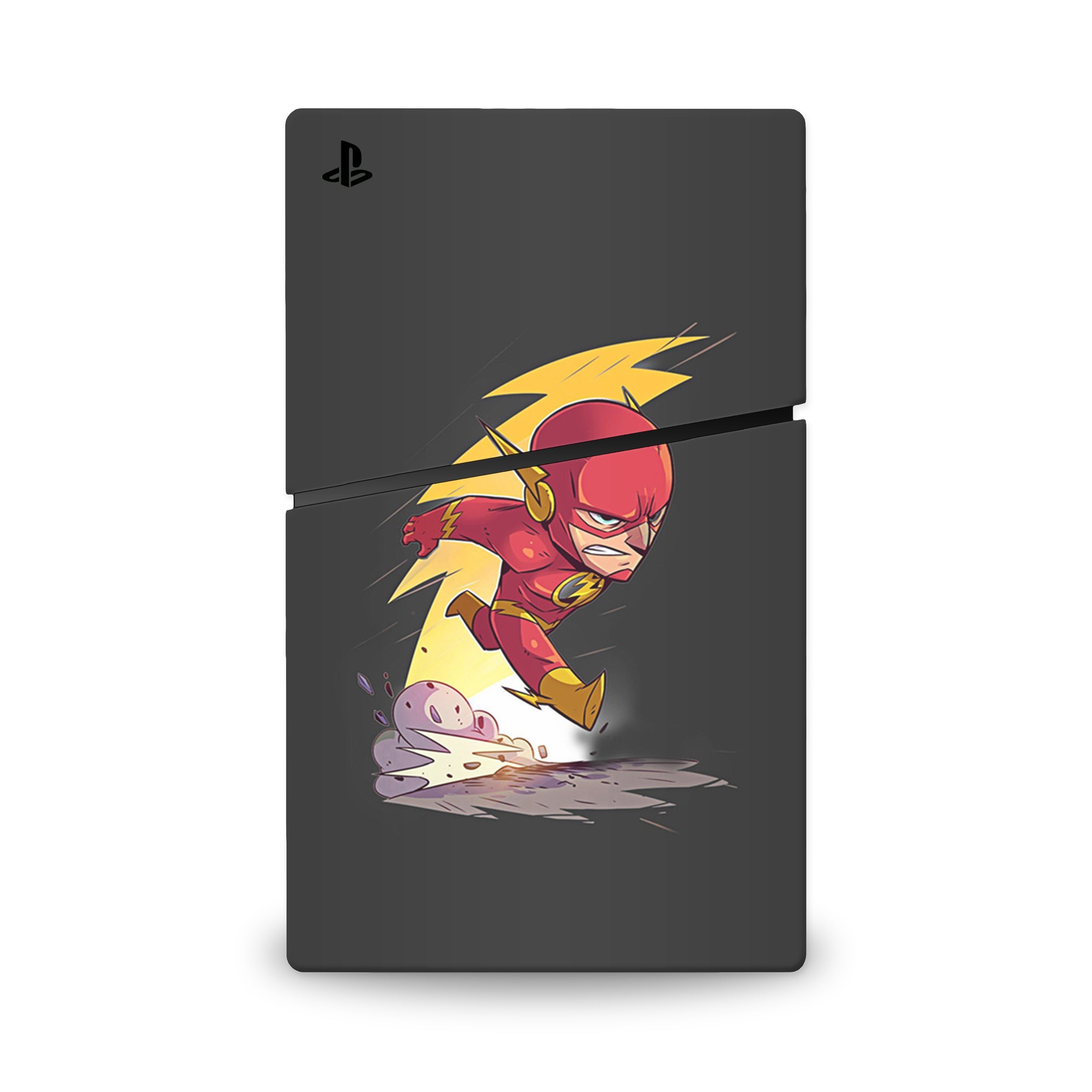 Red Velocity v3 PS5 Slim Digital Skin - Comics-inspired design
