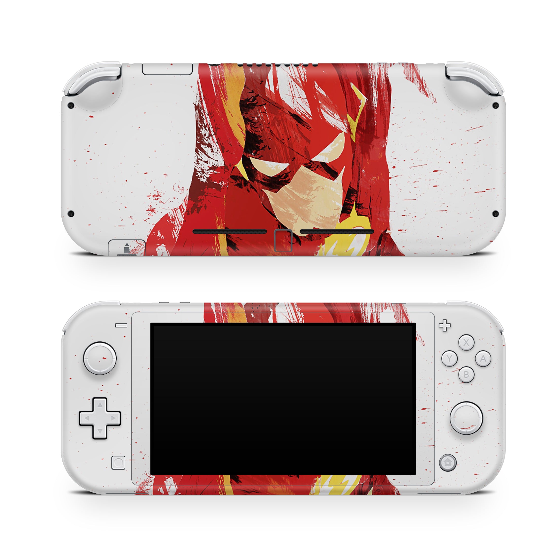 Red Velocity v4 Nintendo Switch Lite Skin - Comics-inspired design