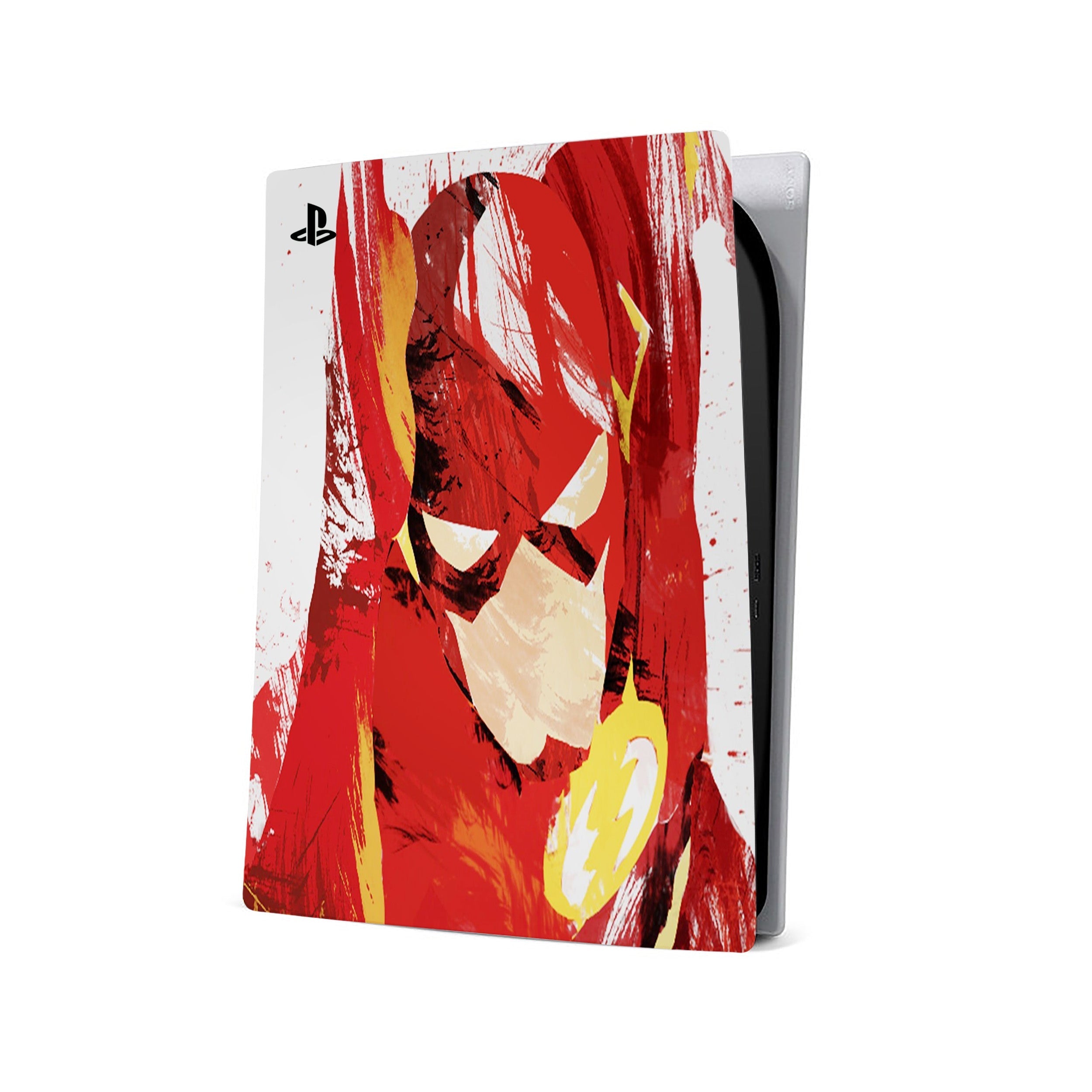 Red Velocity v4 PS5 Digital Skin - Comics-inspired design