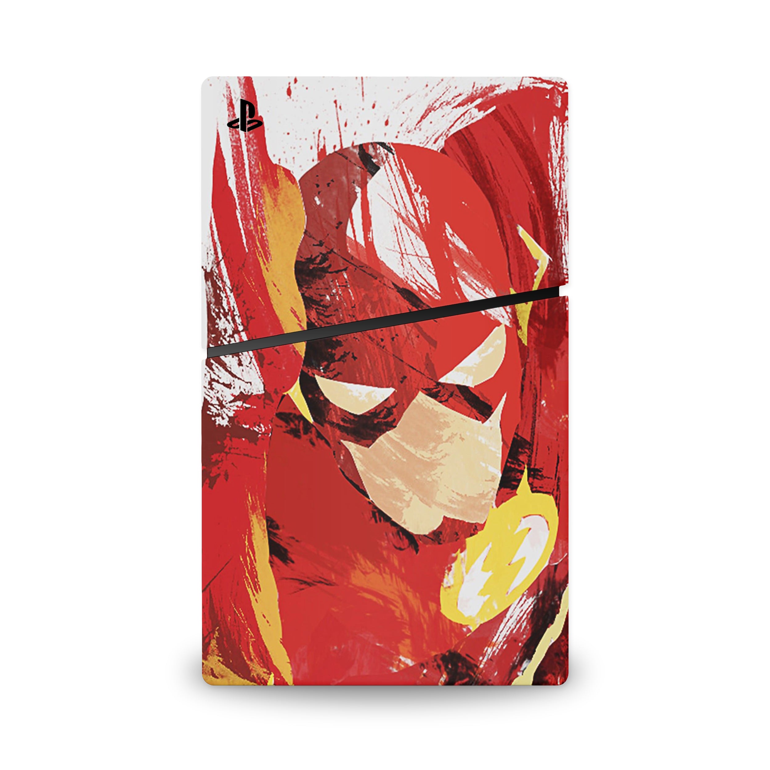 Red Velocity v4 PS5 Slim Digital Skin - Comics-inspired design