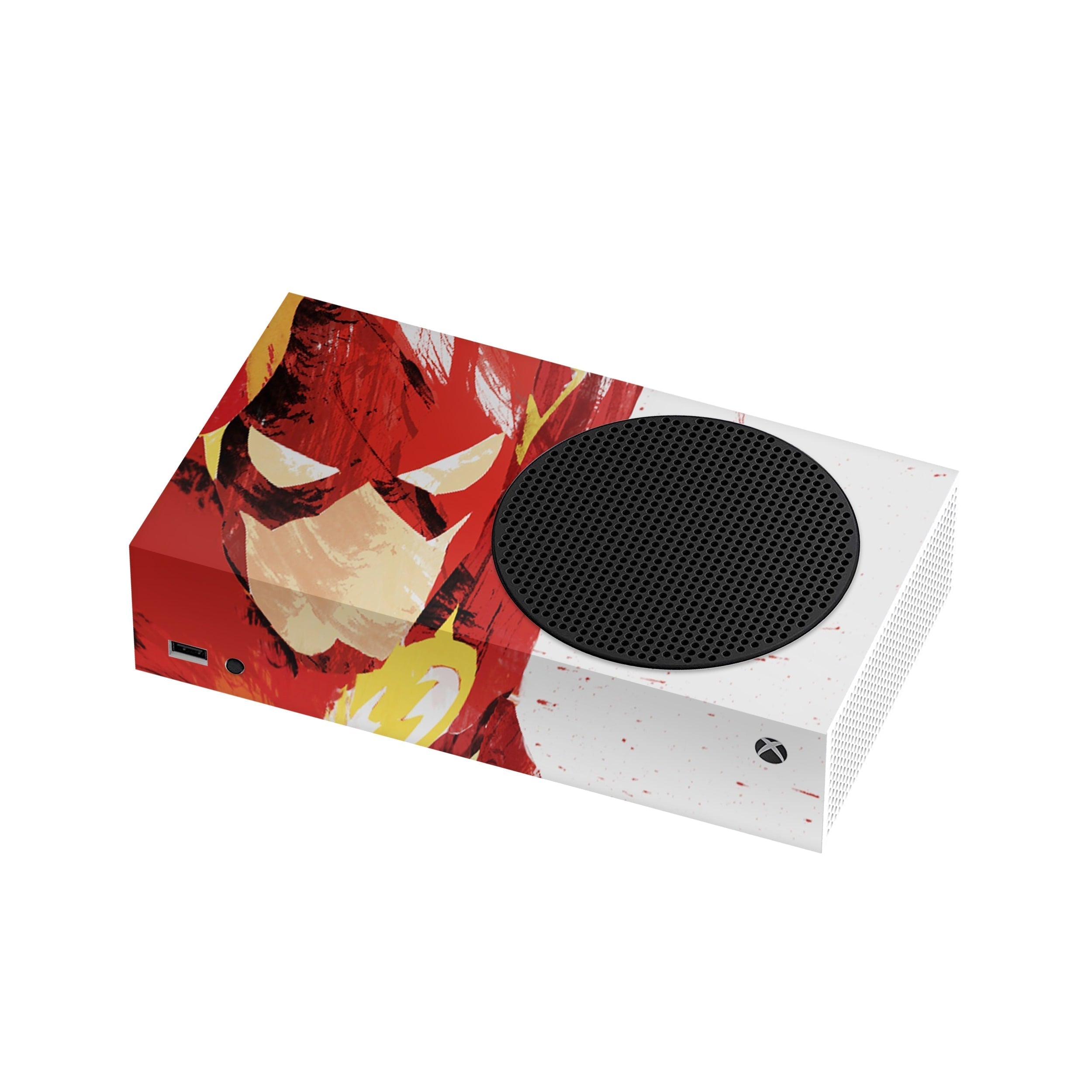 Red Velocity v4 Xbox Series S Skin - Comics-inspired design