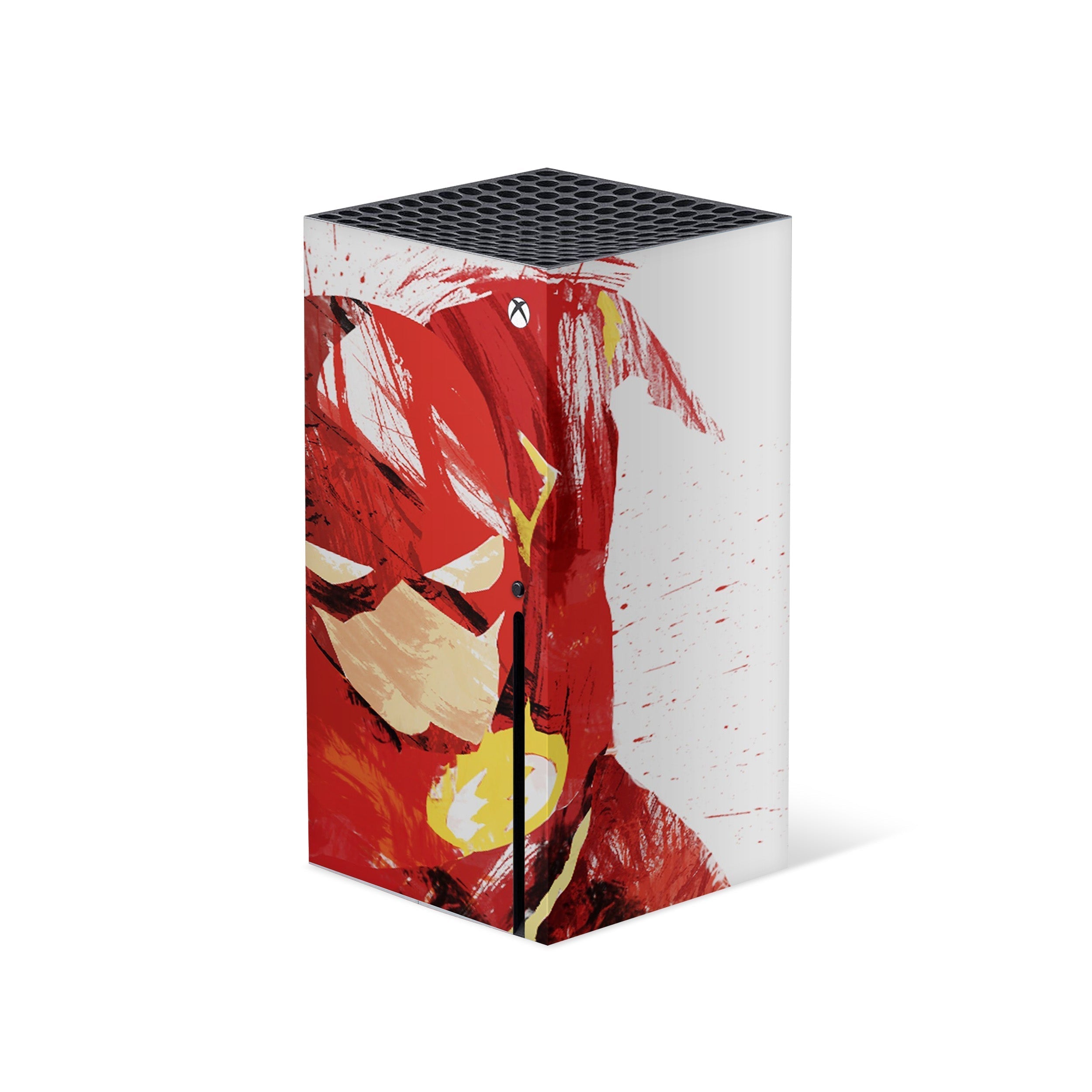 Red Velocity v4 Xbox Series X Skin - Comics-inspired design