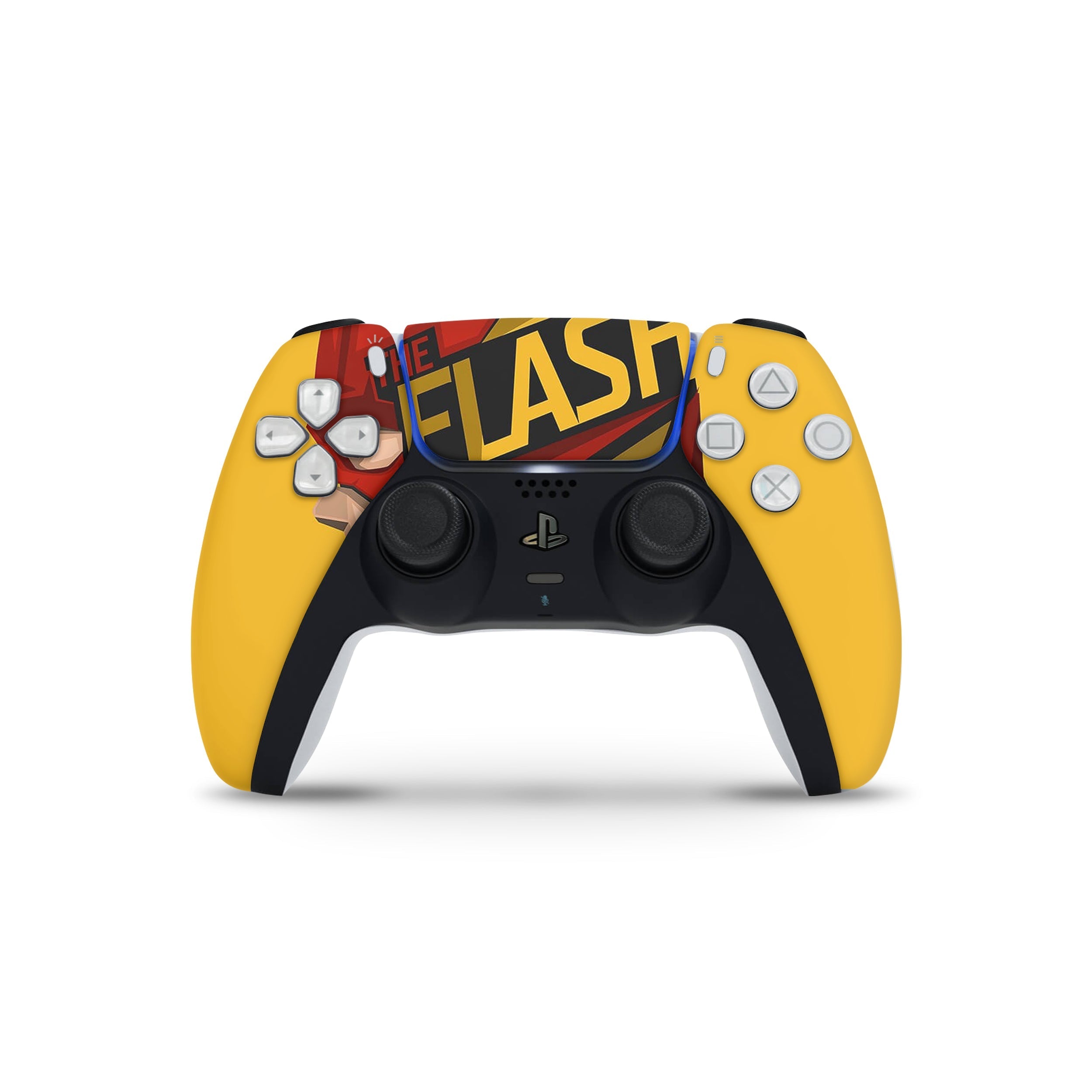 Red Velocity v5 PS5 Controller Skin - Comics-inspired design