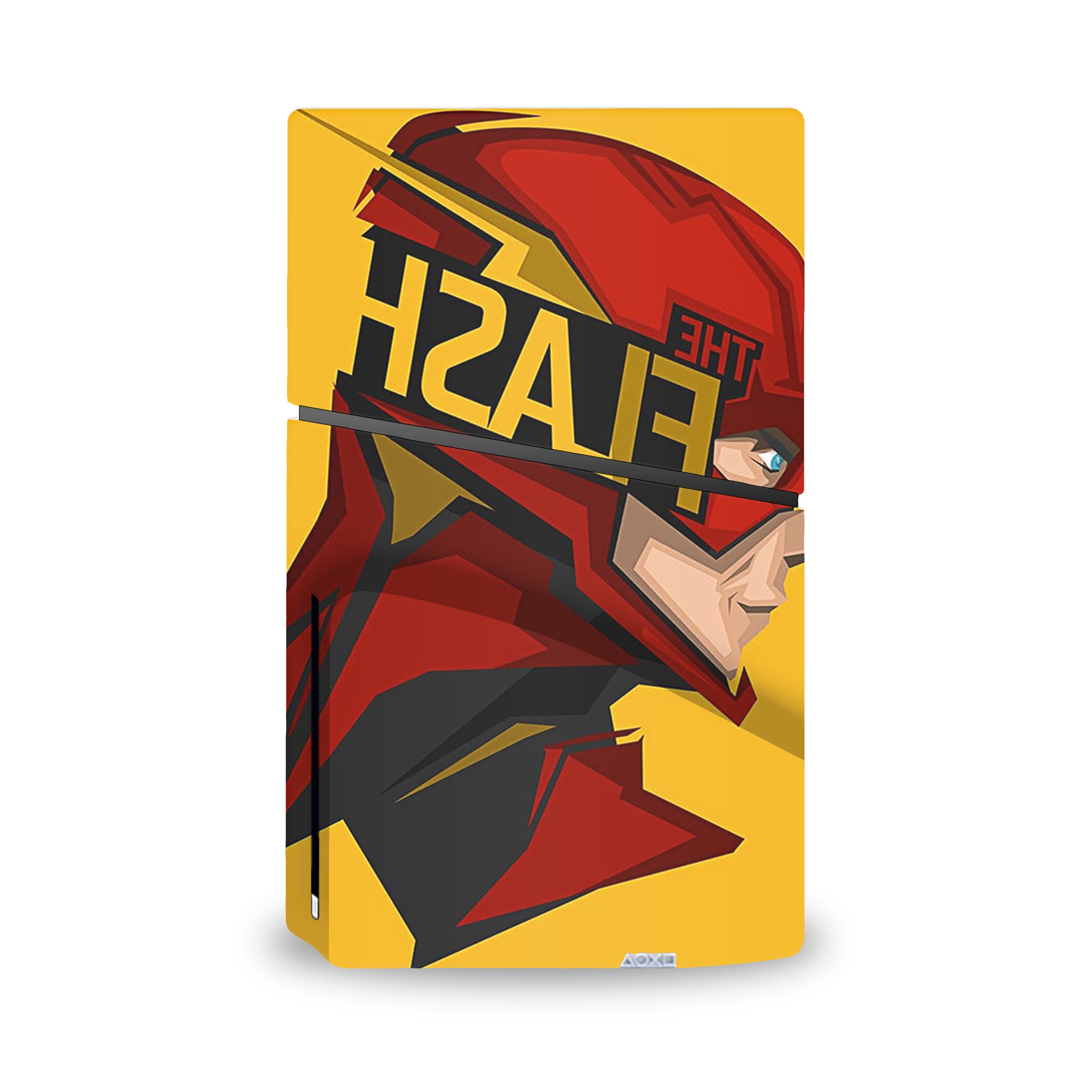Red Velocity v5 PS5 Slim Skin - Comics-inspired design