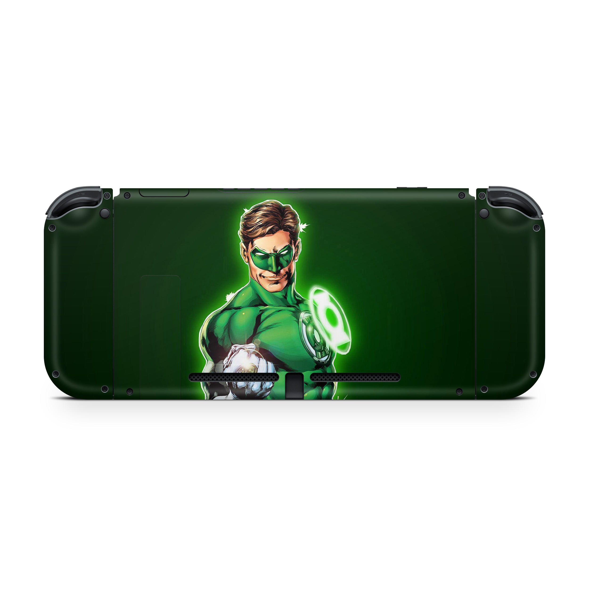 Emerald Guardian v1 Nintendo Switch Skin - Comics-inspired design