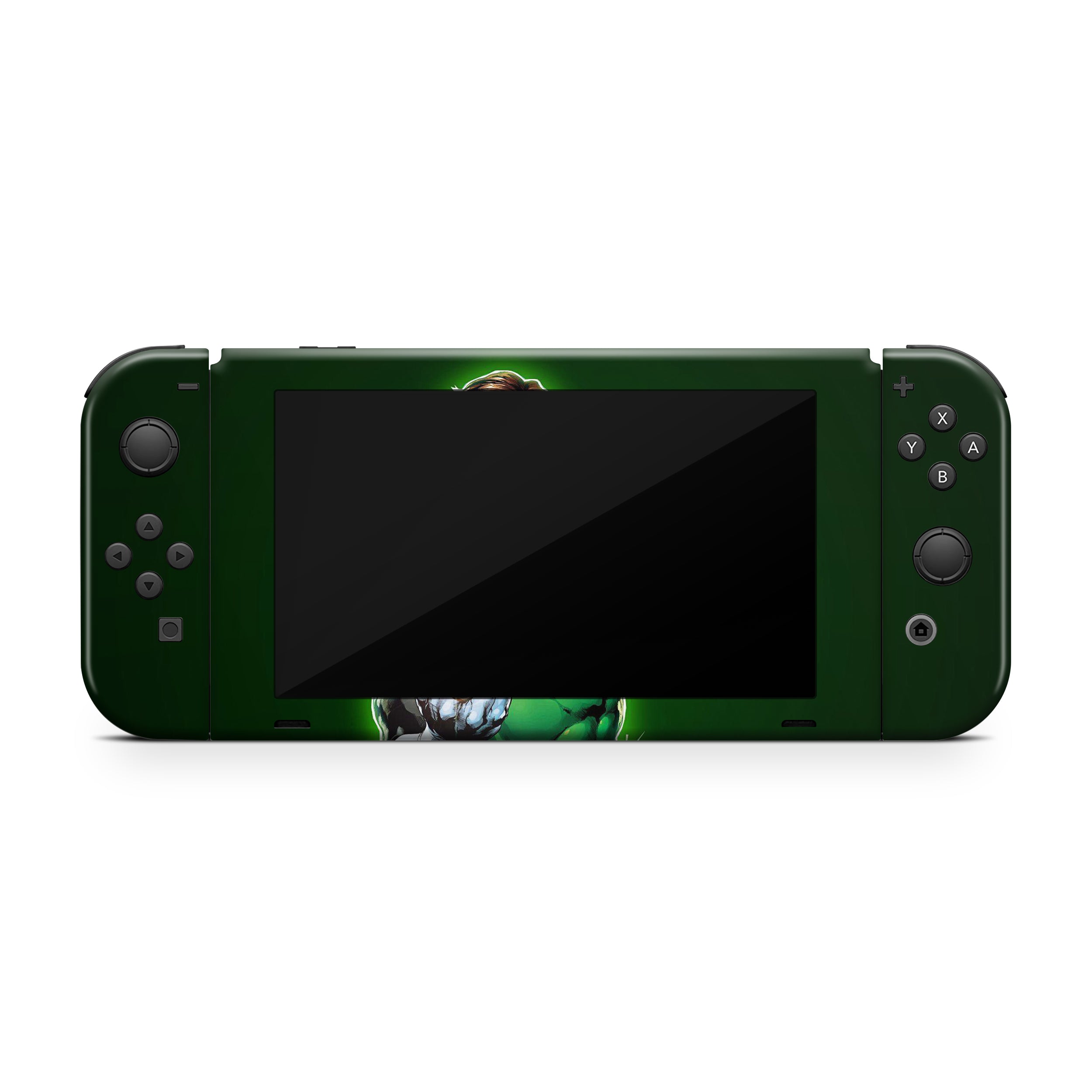 Emerald Guardian v1 Nintendo Switch OLED Skin - Comics-inspired design
