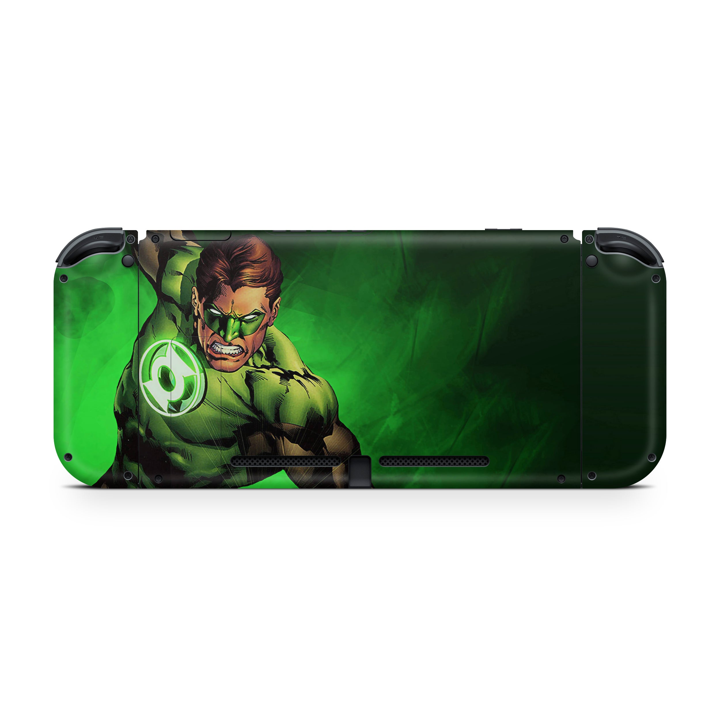Emerald Guardian v2 Nintendo Switch Skin - Comics-inspired design