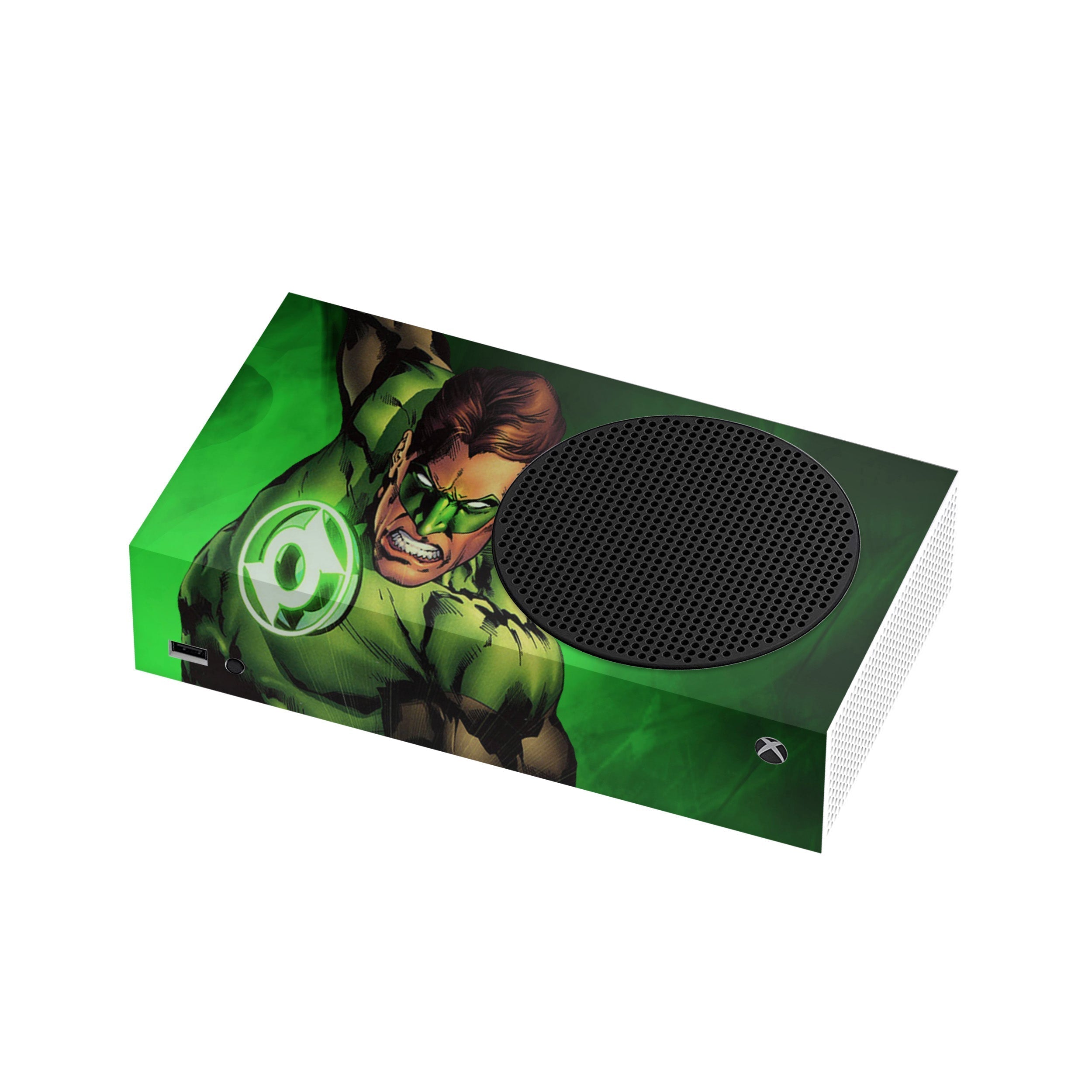 Emerald Guardian v2 Xbox Series S Skin - Comics-inspired design