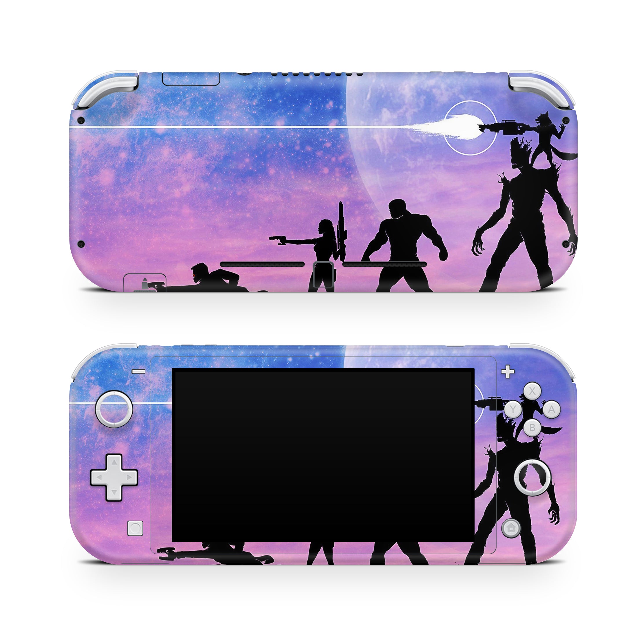 Stellar Warriors v1 Nintendo Switch Lite Skin - Comics-inspired design