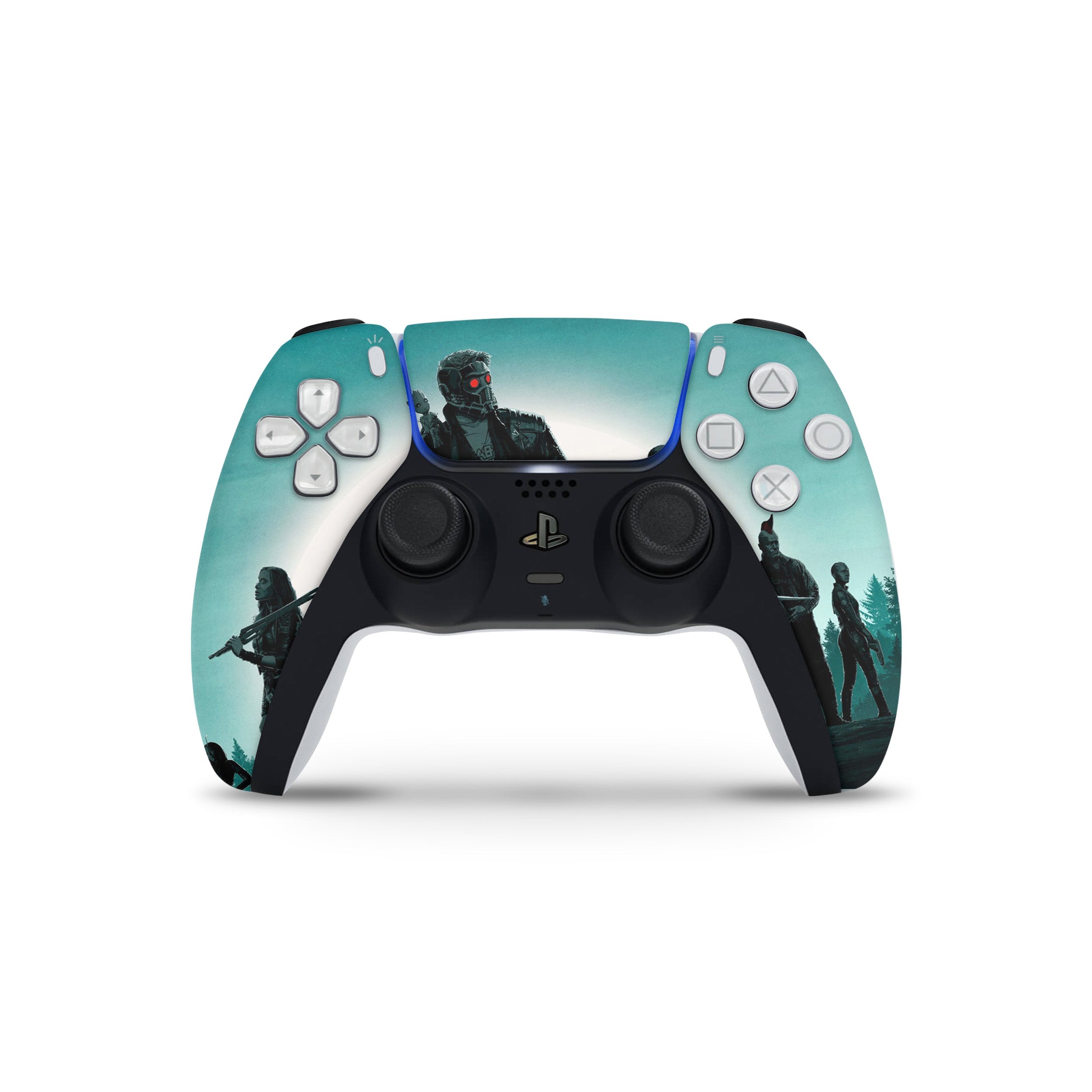 Stellar Warriors v2 PS5 Controller Skin - Comics-inspired design