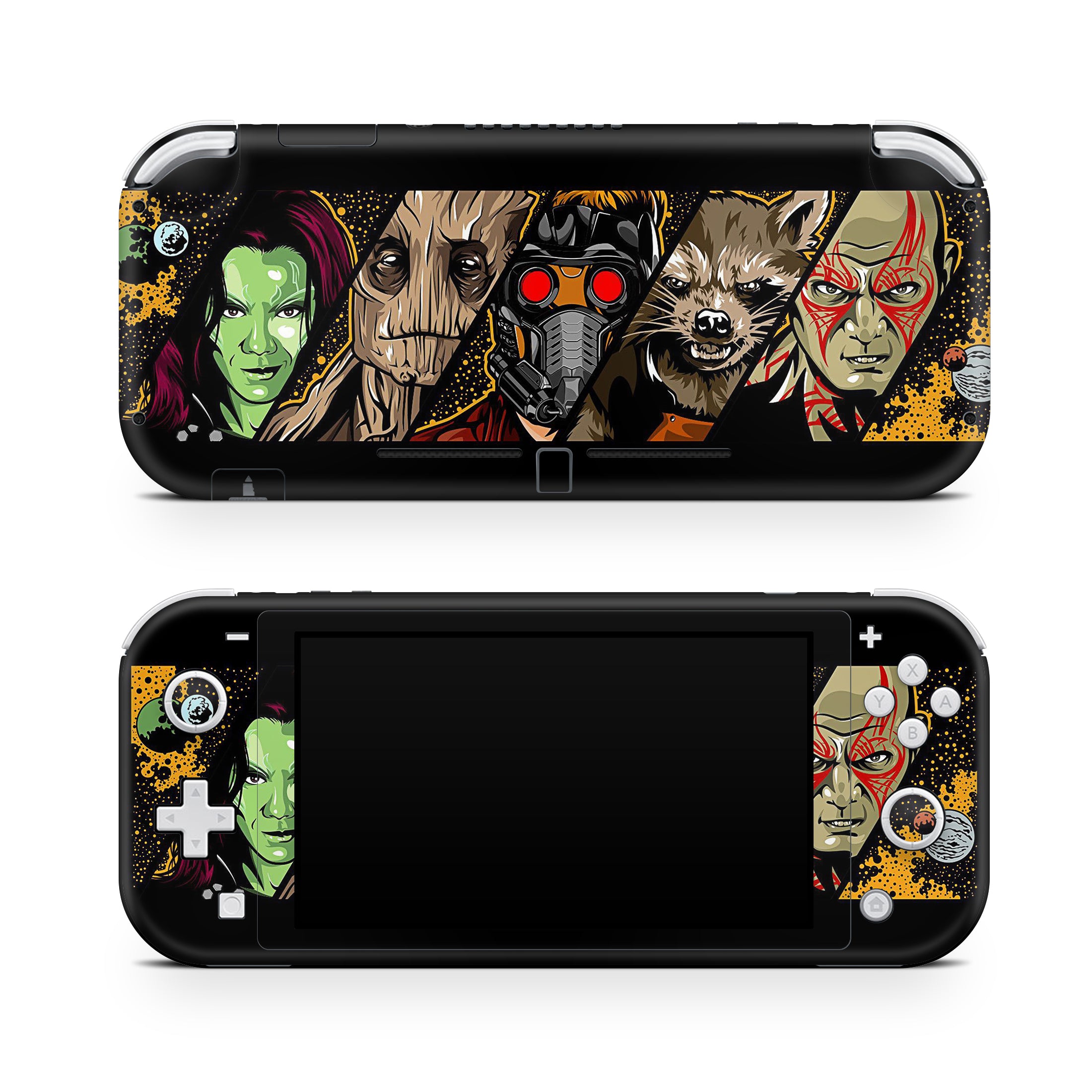 Stellar Warriors v3 Nintendo Switch Lite Skin - Comics-inspired design
