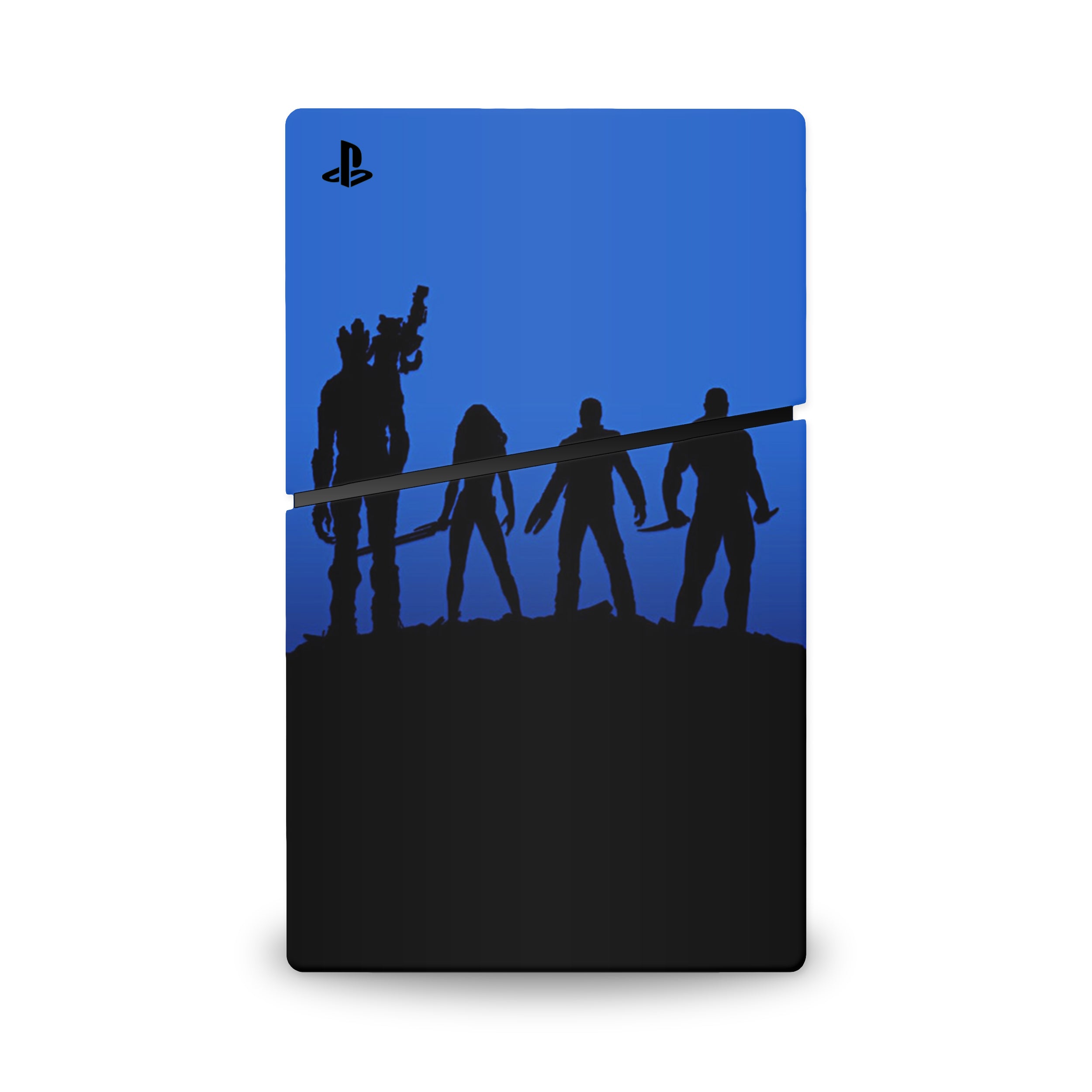 Stellar Warriors v4 PS5 Slim Digital Skin - Comics-inspired design