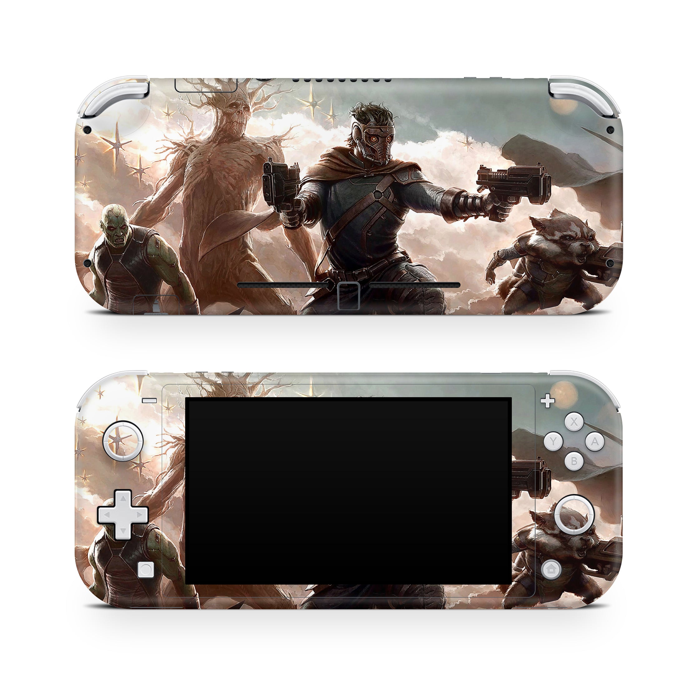 Stellar Warriors v5 Nintendo Switch Lite Skin - Comics-inspired design