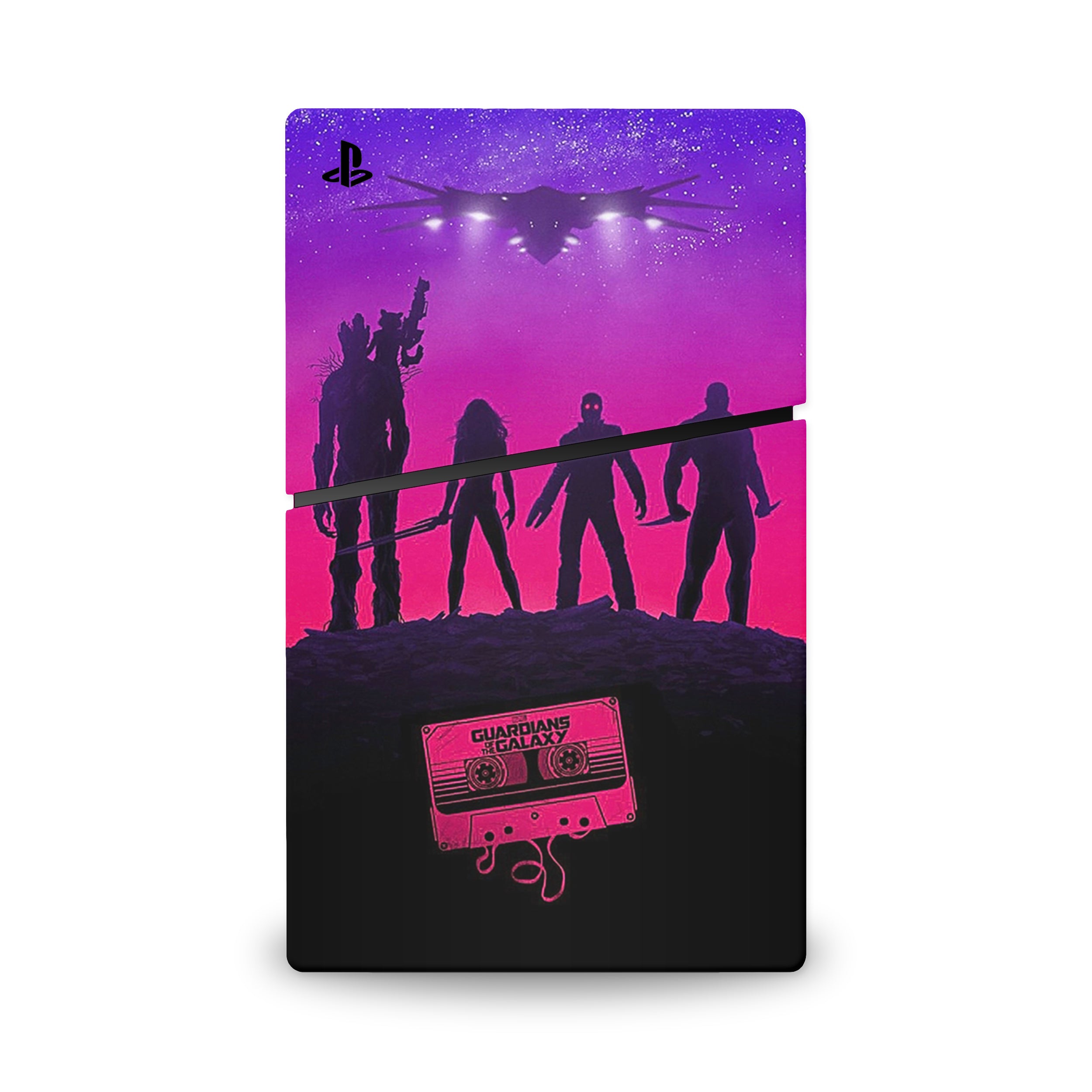 Stellar Warriors v6 PS5 Slim Digital Skin - Comics-inspired design