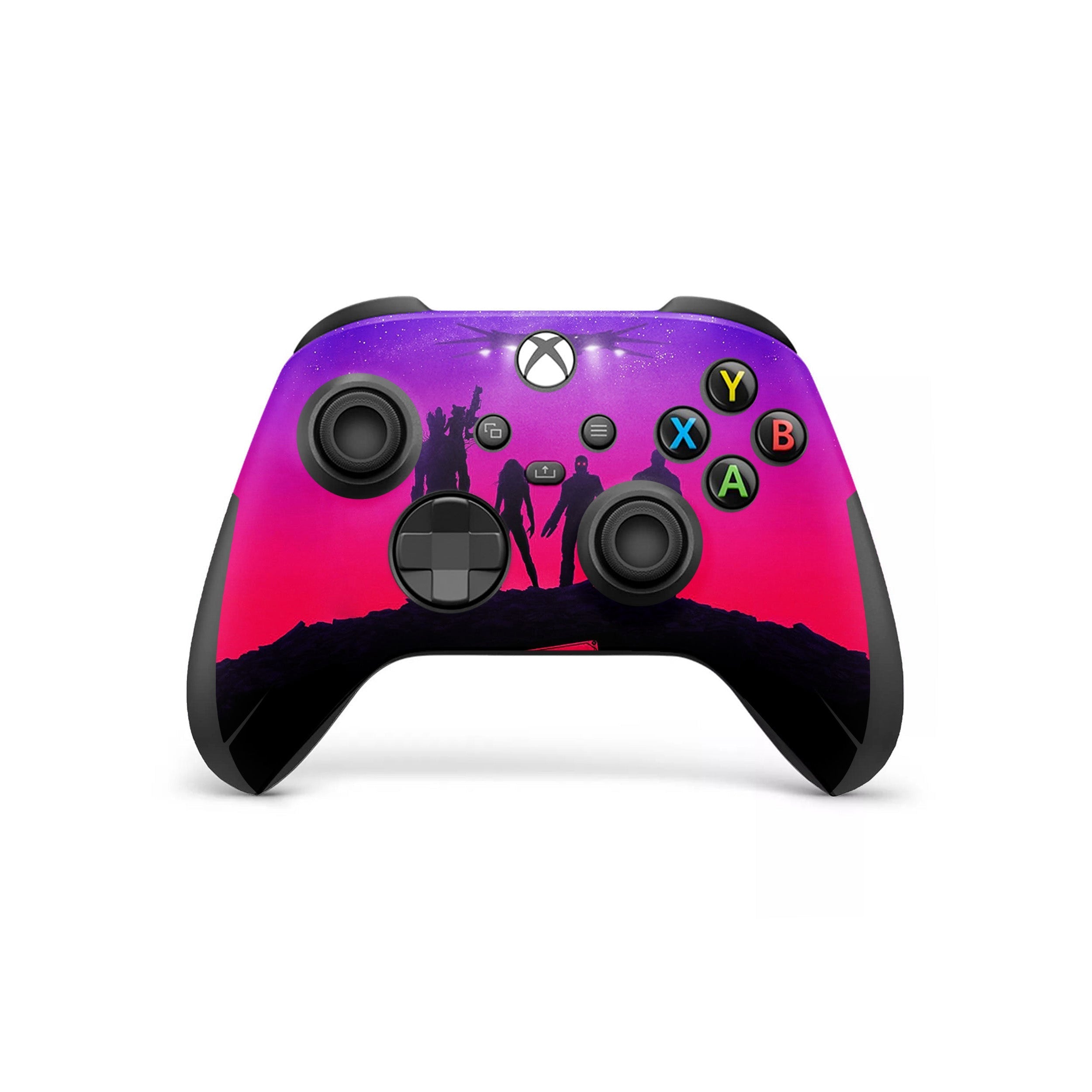 Stellar Warriors v6 Xbox Series Controller Skin - Comics-inspired design