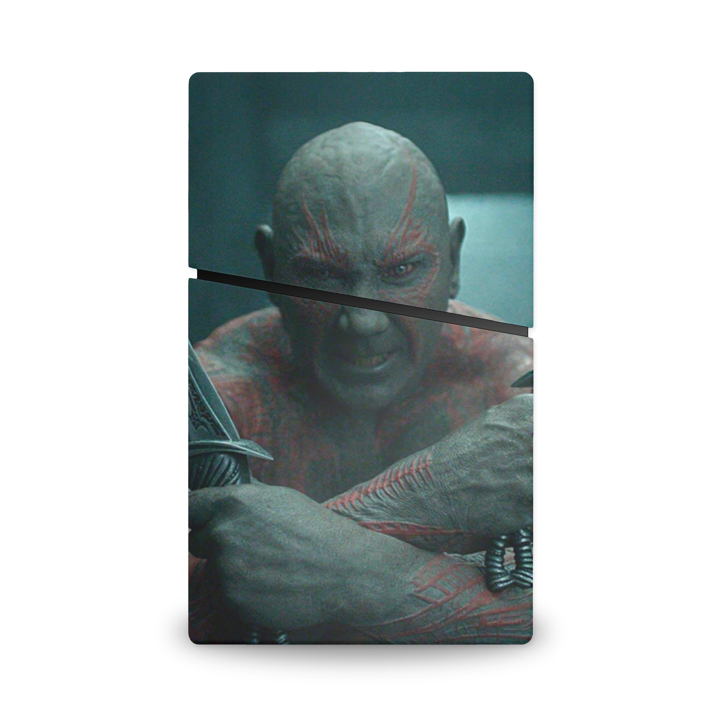 Cosmic Warden v1 PS5 Slim Digital Skin - Comics-inspired design