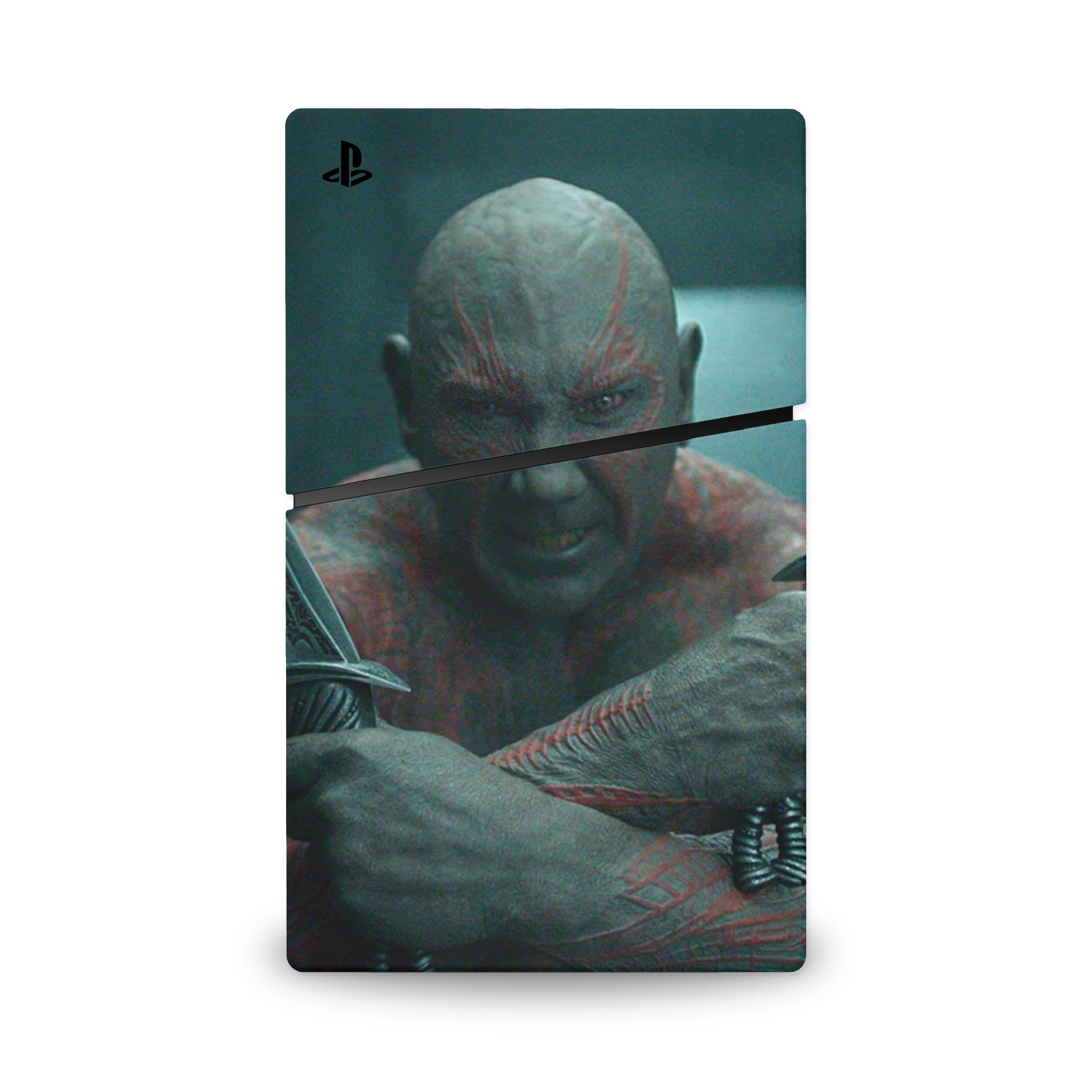 Cosmic Warden v1 PS5 Slim Digital Skin - Comics-inspired design